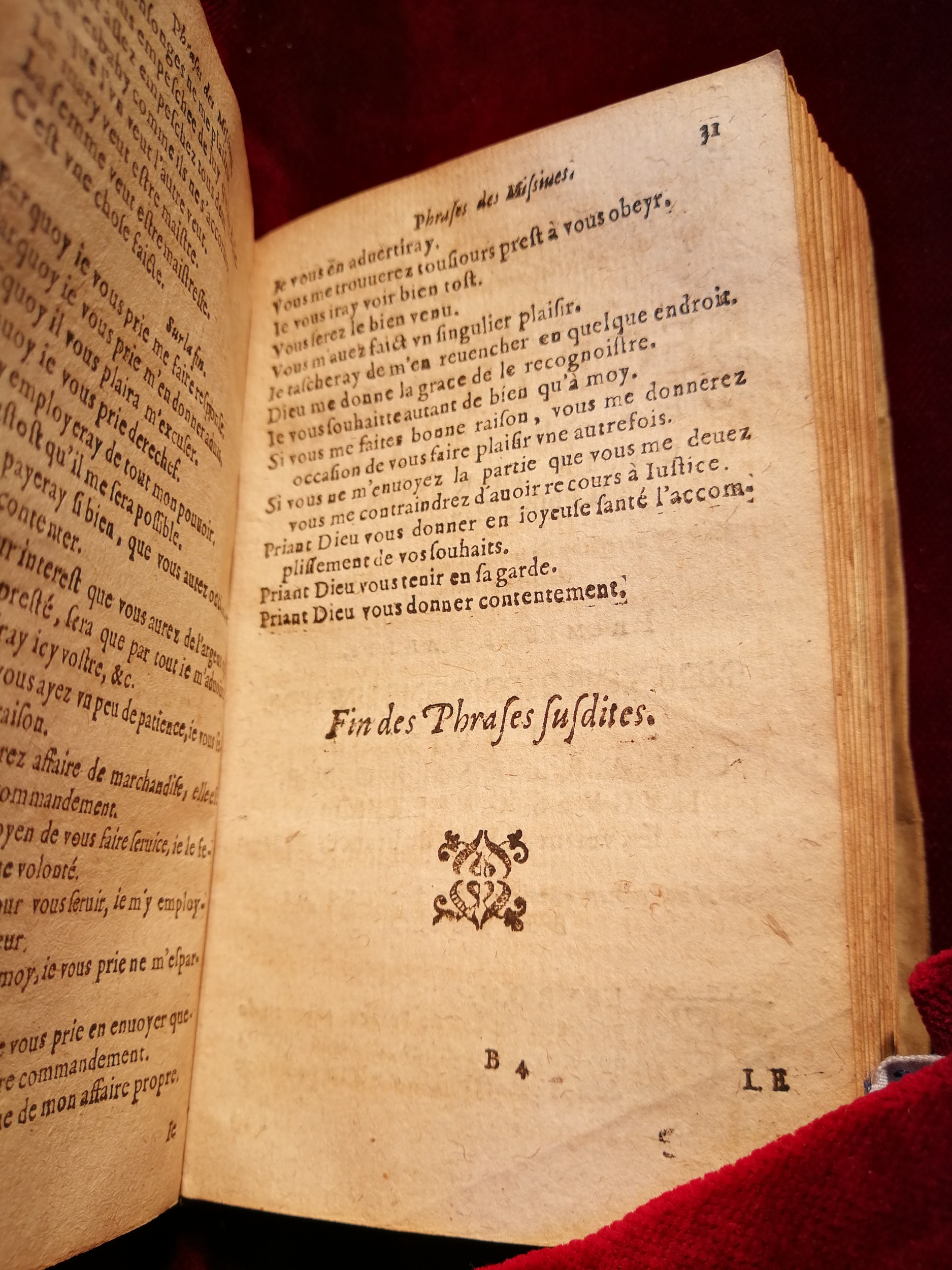 1630 - Martin Bogart - Secrétaire des secretaires ou le Trésor de la plume française - BM Amiens
