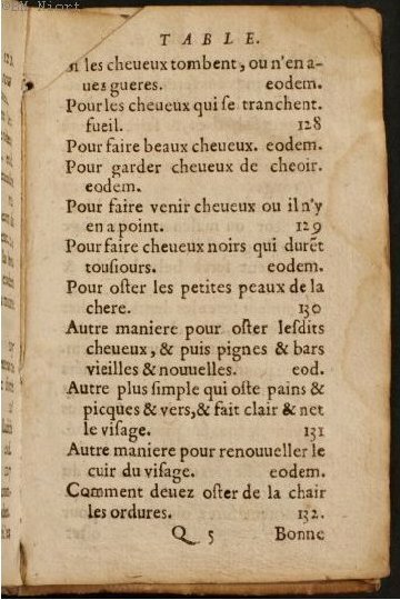 1586 - Benoît Rigaud - Trésor des fleurs et secrets de médecine - Université Paris Cité