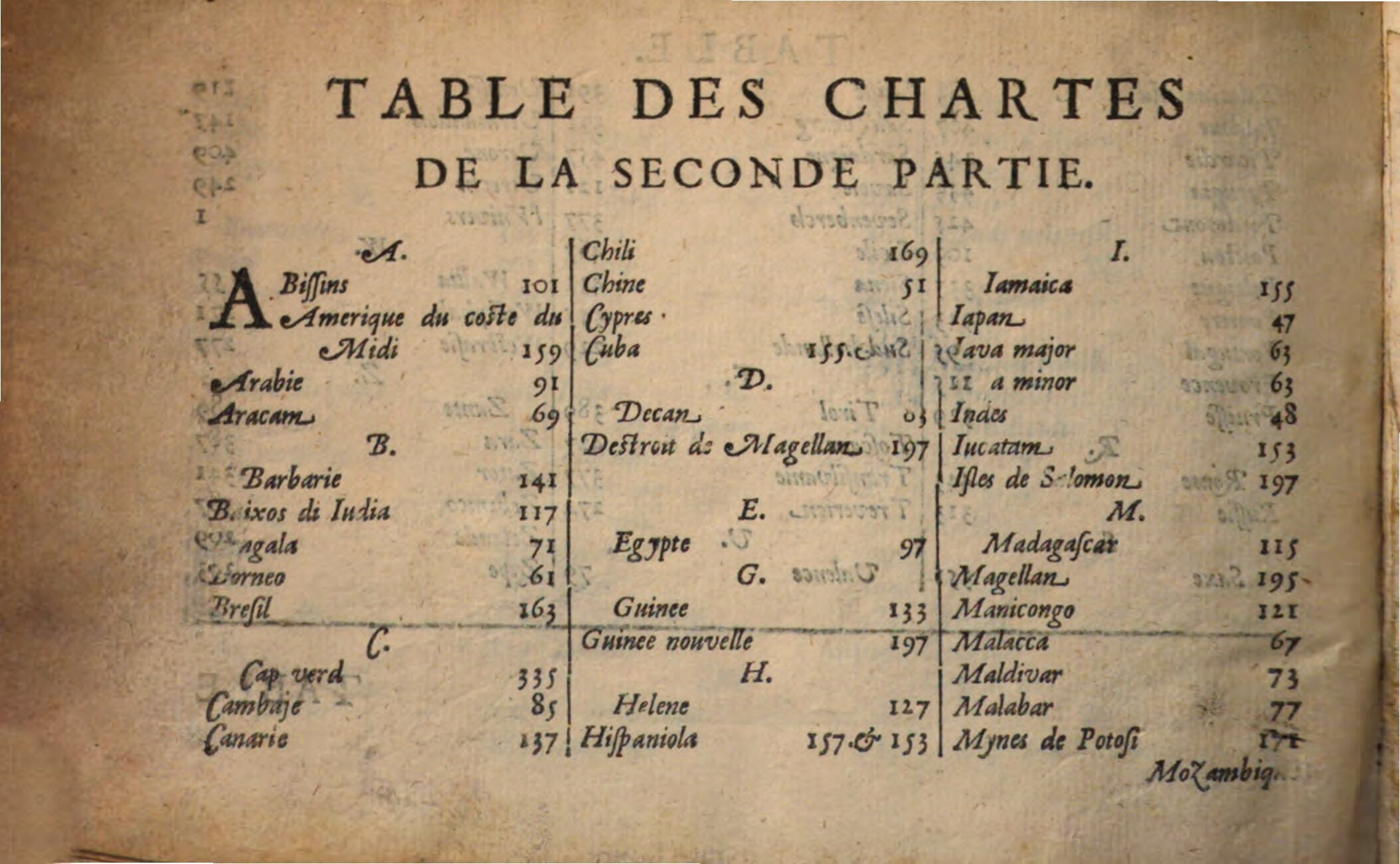 1602 - Christoffle Guyot et Corneille Nicolas - Trésor des chartes - BSB Munich