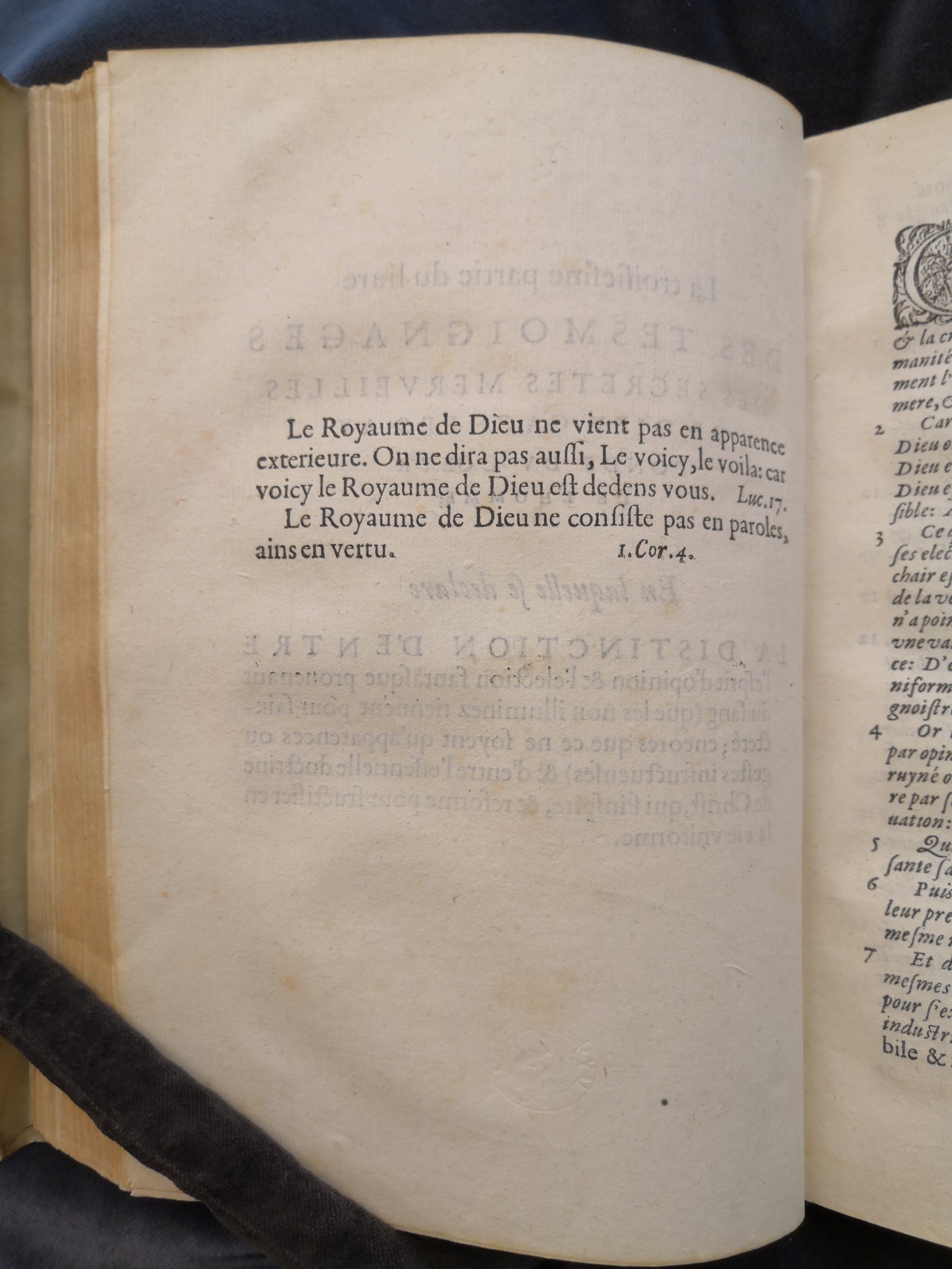 1581c. - Christophe Plantin - Le Livre des témoignages du Trésor caché au champ - Anvers Musée Plantin-Moretus