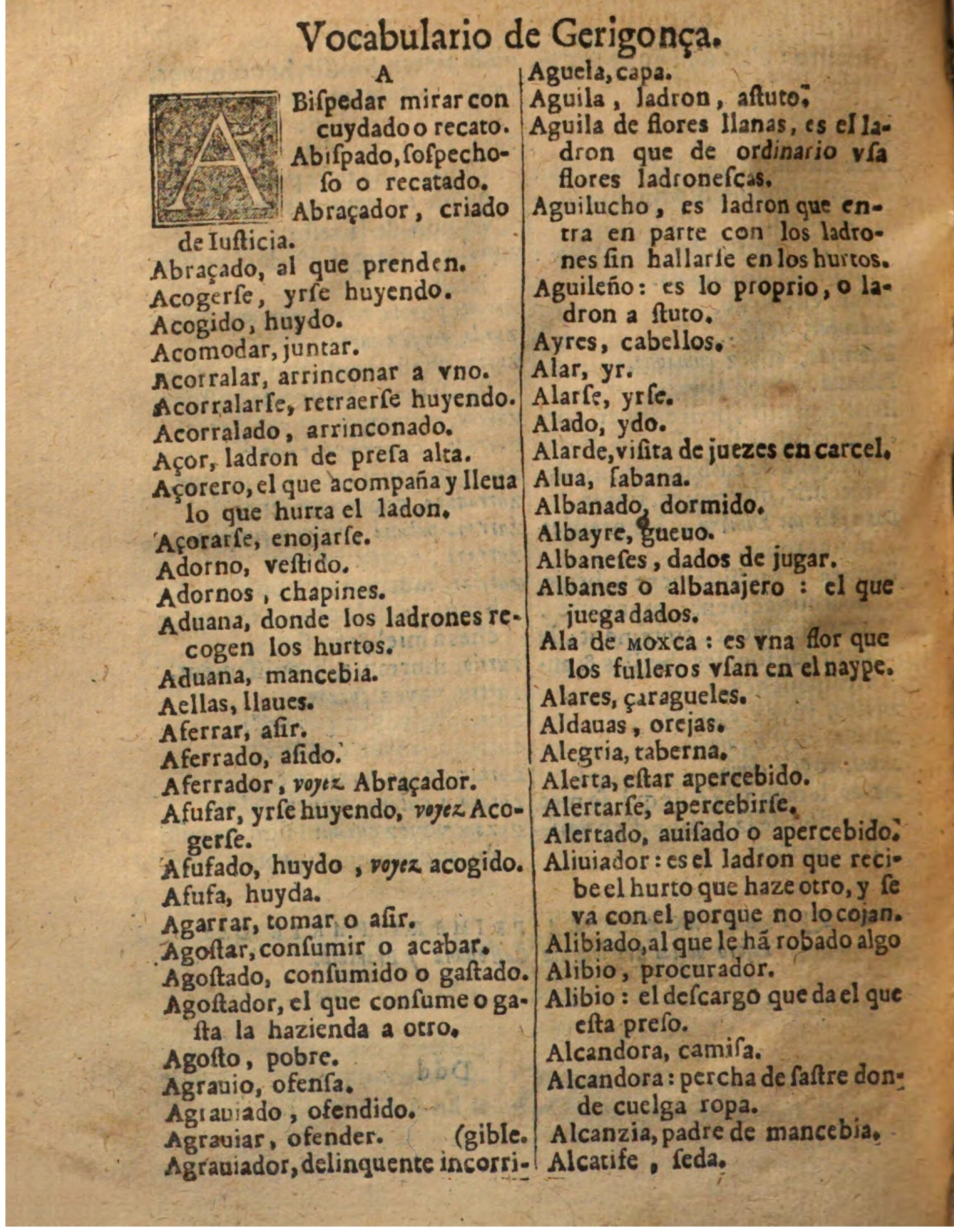 1625 - Hubert Antoine - Trésor des deux langues espagnole et française - Augsbourg