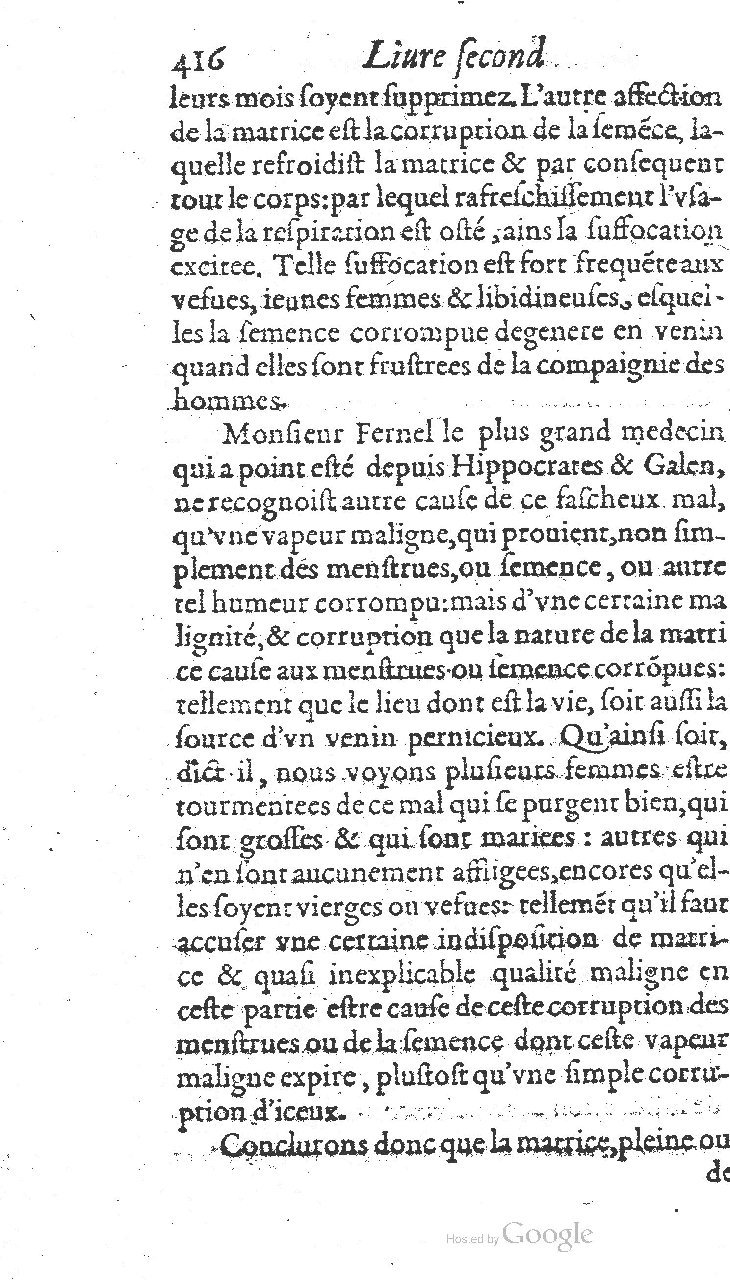 1585 - Jacques du Puis - Trésor des remèdes secrets pour les maladies des femmes - BnF
