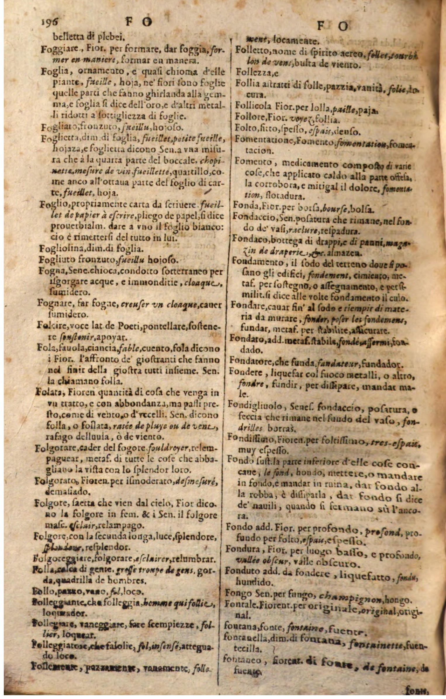 1644 - Jacques Crespin - Trésor des trois langues - Passau 1644 - Jacques Crespin - Trésor des trois langues - Passau