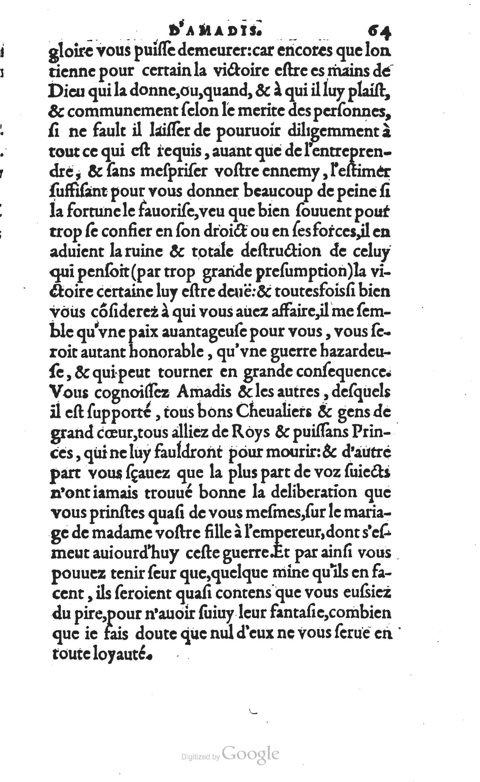 1560 - Vincent Sertenas et Gilles Robinot - Trésor des Amadis - British Library