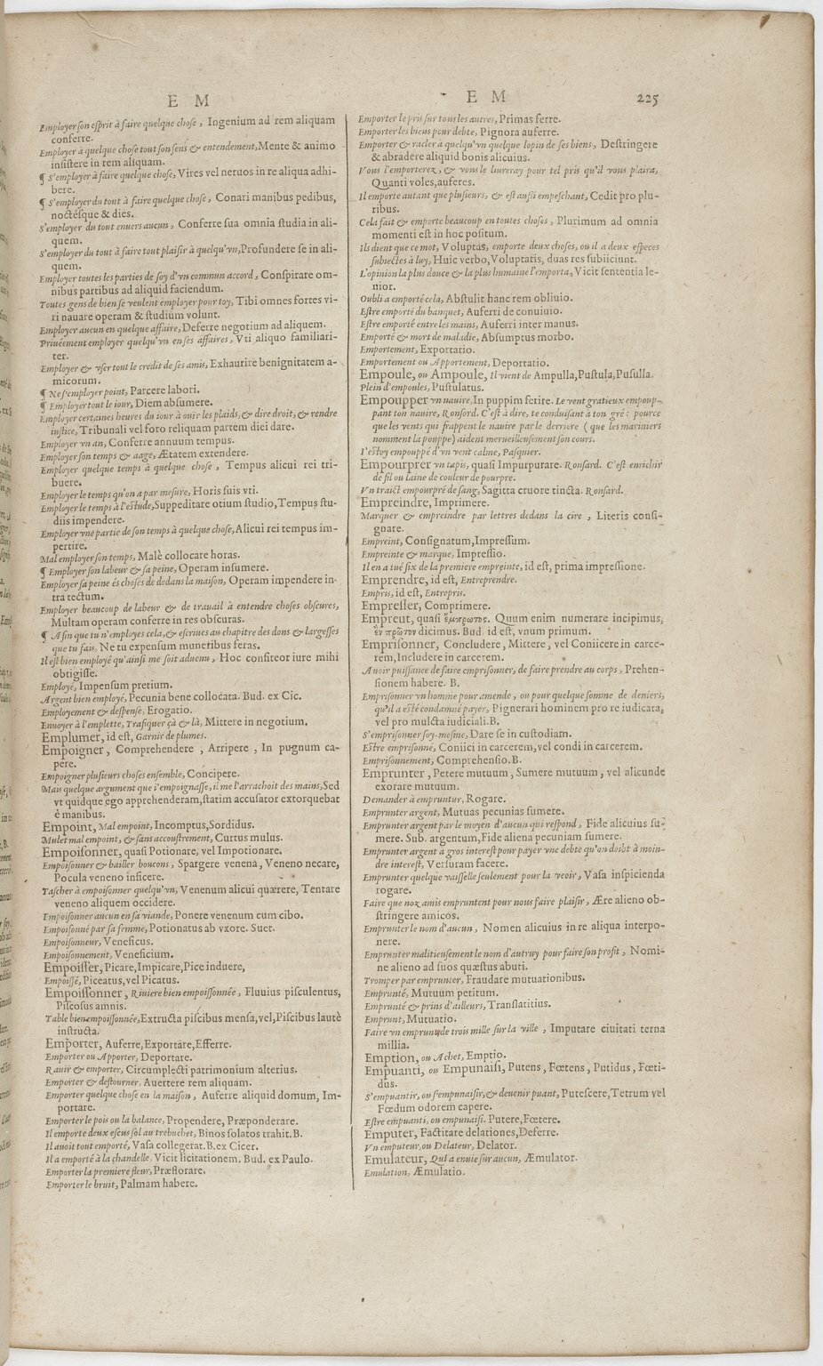 1606 - David Douceur - Trésor de la langue française - BnF