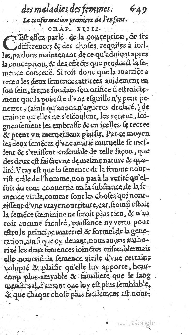 1585 - Jacques du Puis - Trésor des remèdes secrets pour les maladies des femmes - BnF