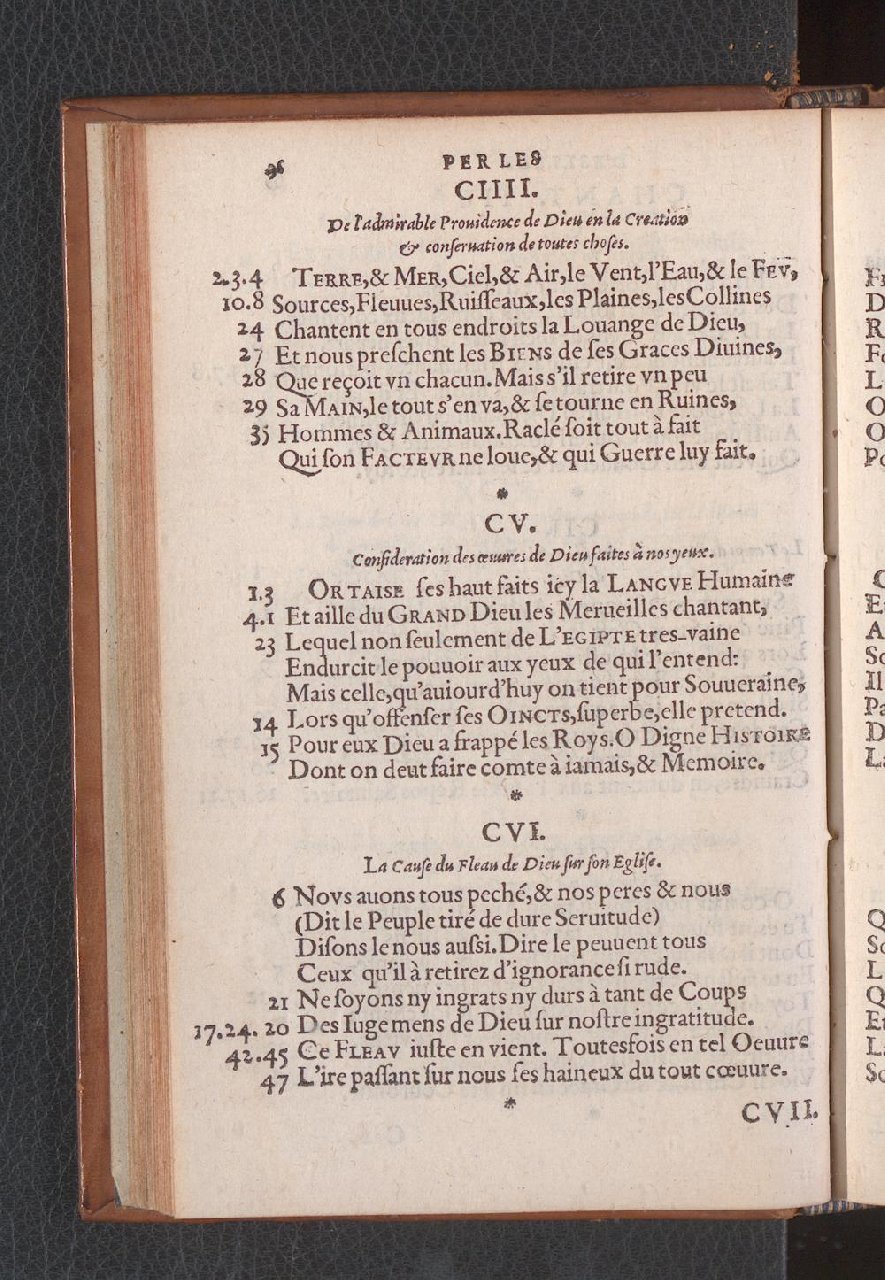1577 - Jean de Laon - Trésor des 150 psaumes de David - Genève