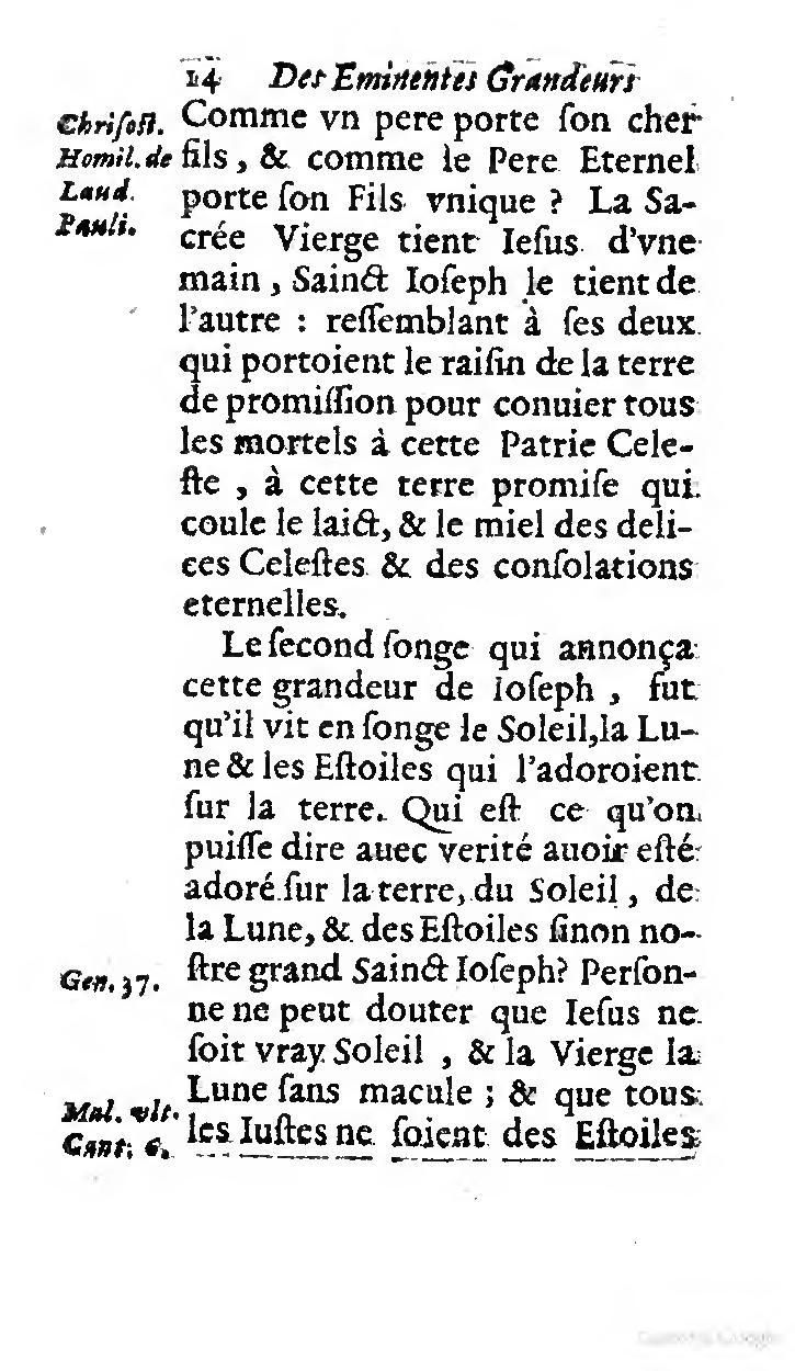 1646 - Jean Piot - Trésor inestimable de Saint-Joseph - BNC Rome