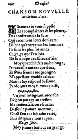 1623 - Jacques Cailloüé - Trésor ou recueil des chansons amoureuses - British Library