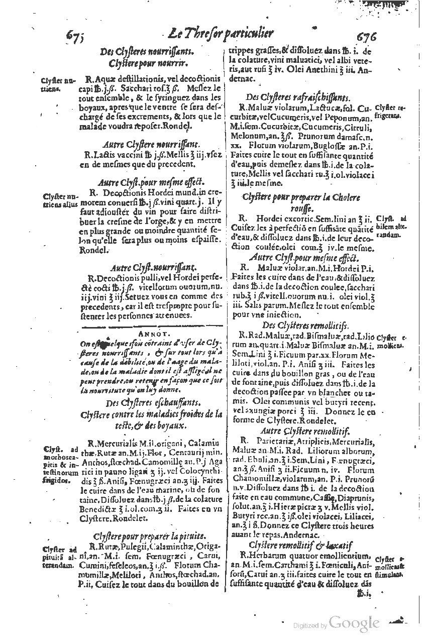 1616 - Étienne Gamonet - Grand trésor ou dispensaire - BSB Munich