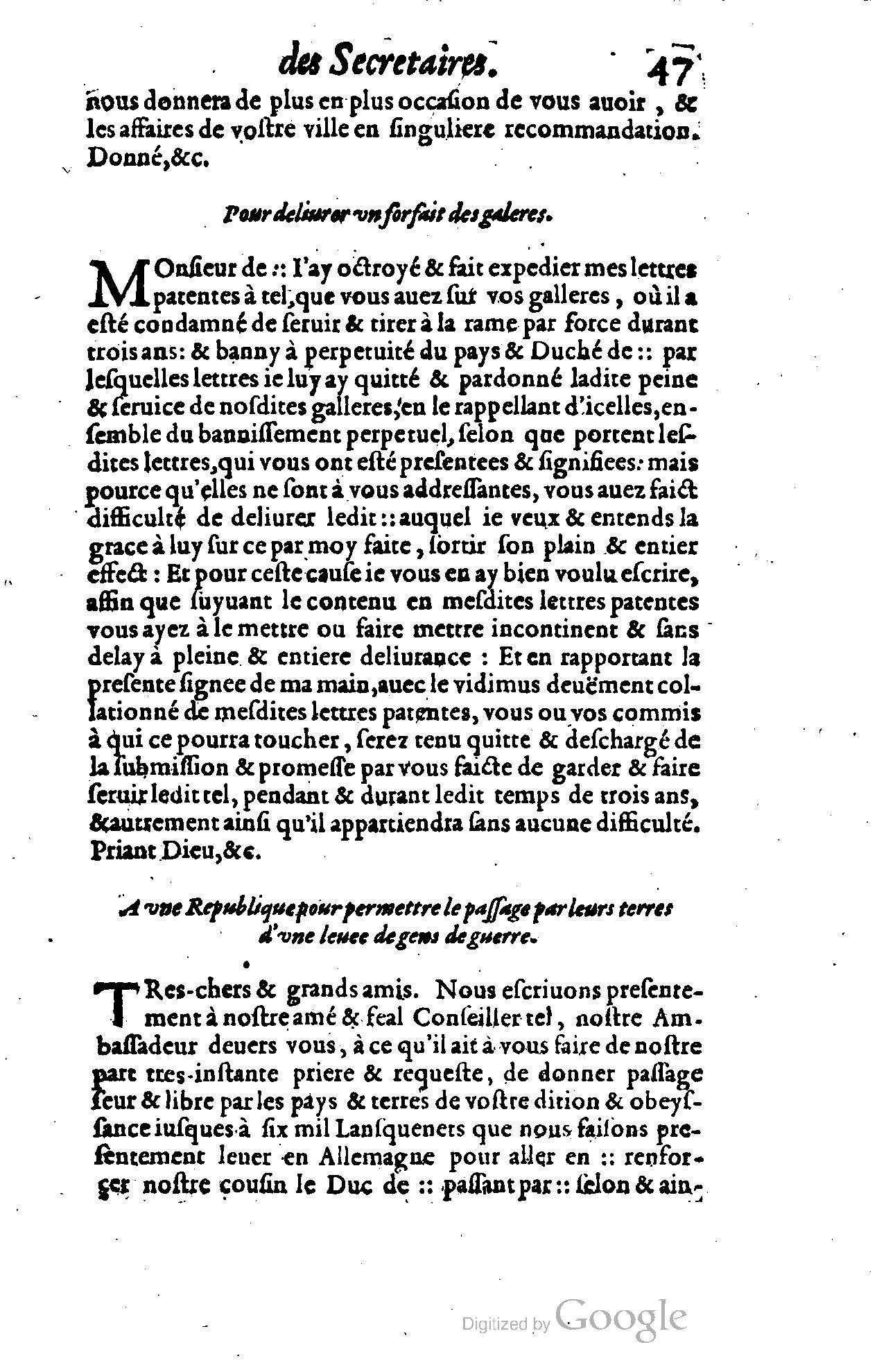 1614 - Jean Richer - Trésor du nouveau style et protocole de la chancellerie de France - BSB Munich