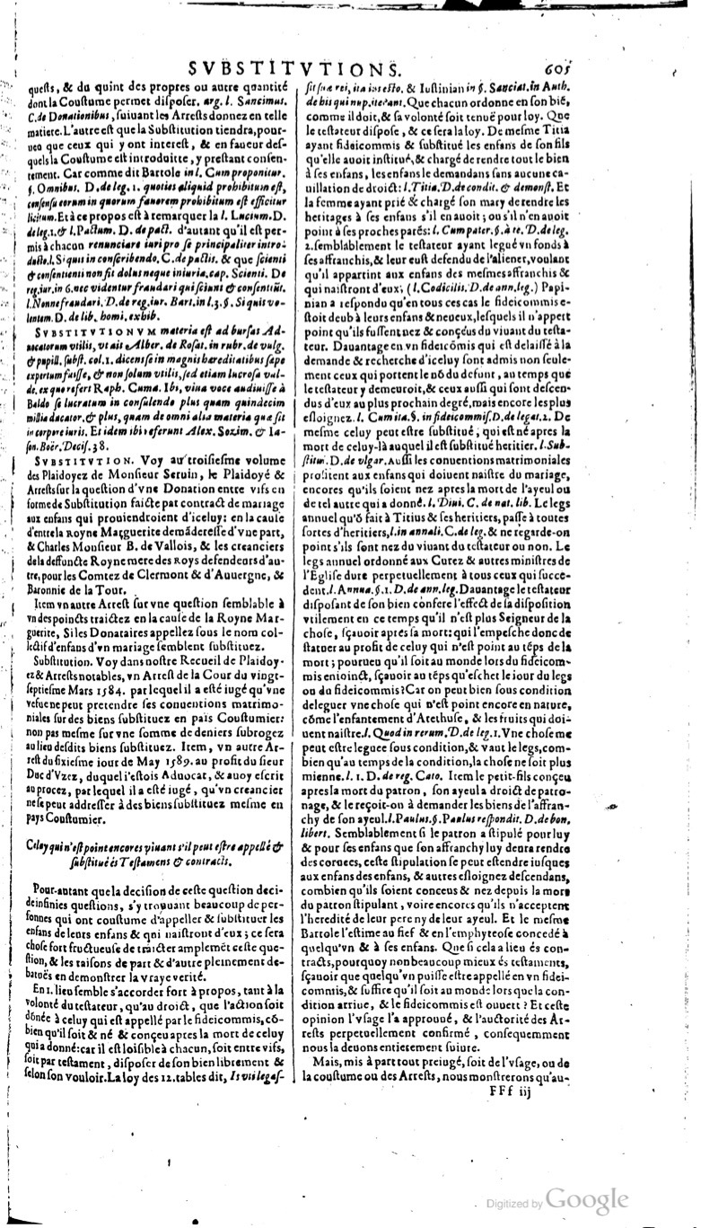 1629 - Veuve Nicolas Buon - Trésor du droit français (21754 T. 3) - BM Lyon