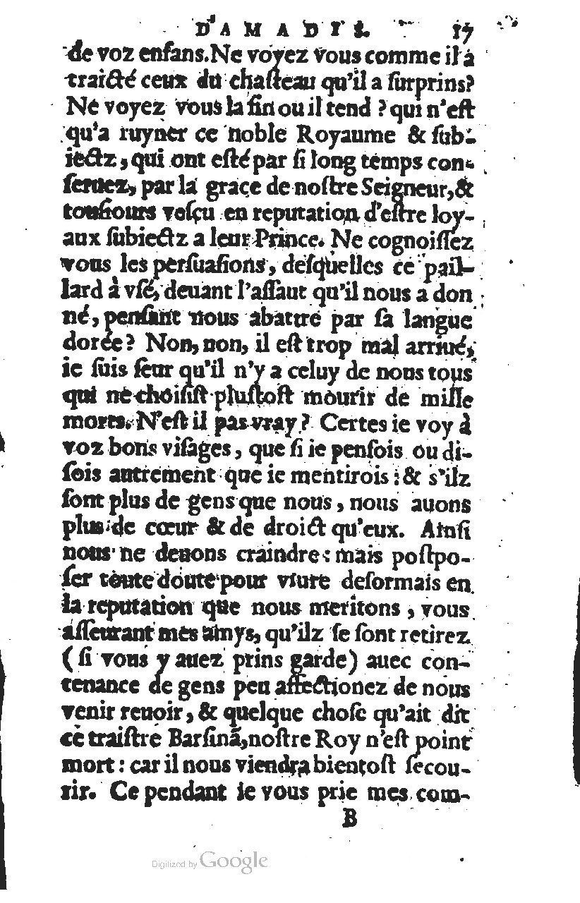 1567 - Jean Pygot - Trésor des Amadis - BM Lyon