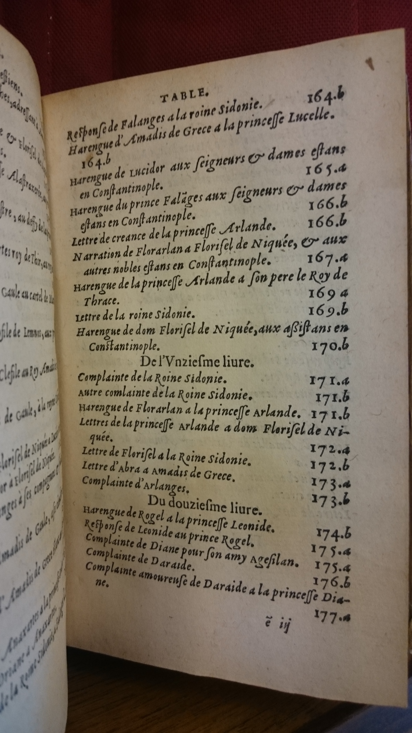 1559 - Jean Longis et Robert Le Mangnier - Trésor des Amadis - BM Lyon