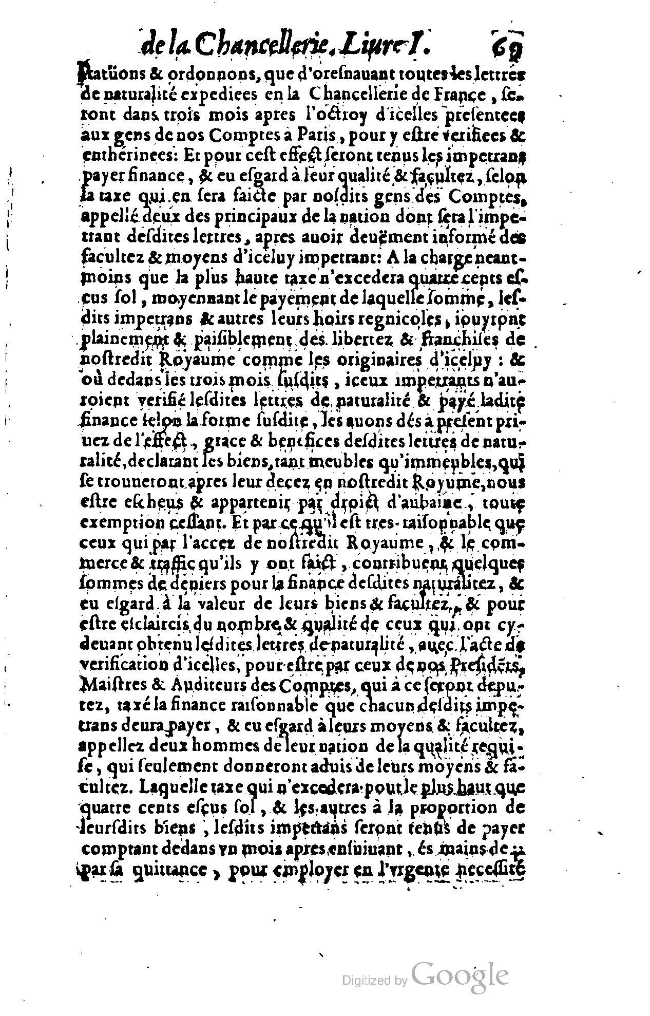 1614 - Jean Richer - Trésor du nouveau style et protocole de la chancellerie de France - BSB Munich