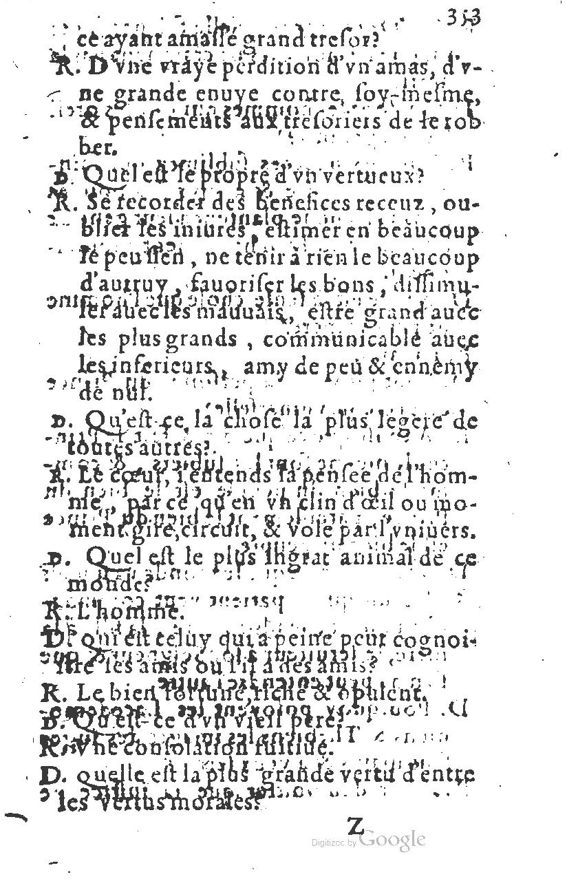 1581 - Nicolas Bonfons - Trésor des sentences dorées - Princeton 1581 - Nicolas Bonfons - Trésor des sentences dorées - Princeton