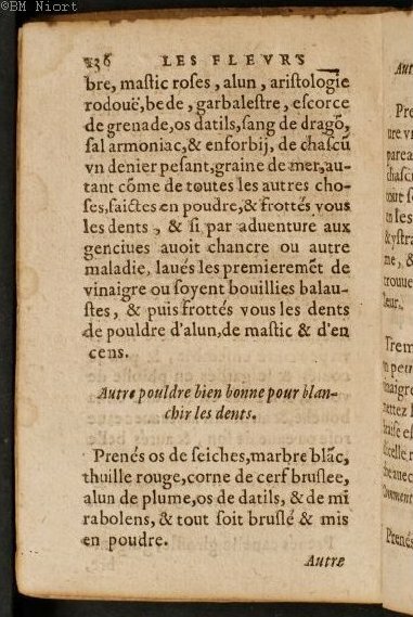 1586 - Benoît Rigaud - Trésor des fleurs et secrets de médecine - Université Paris Cité