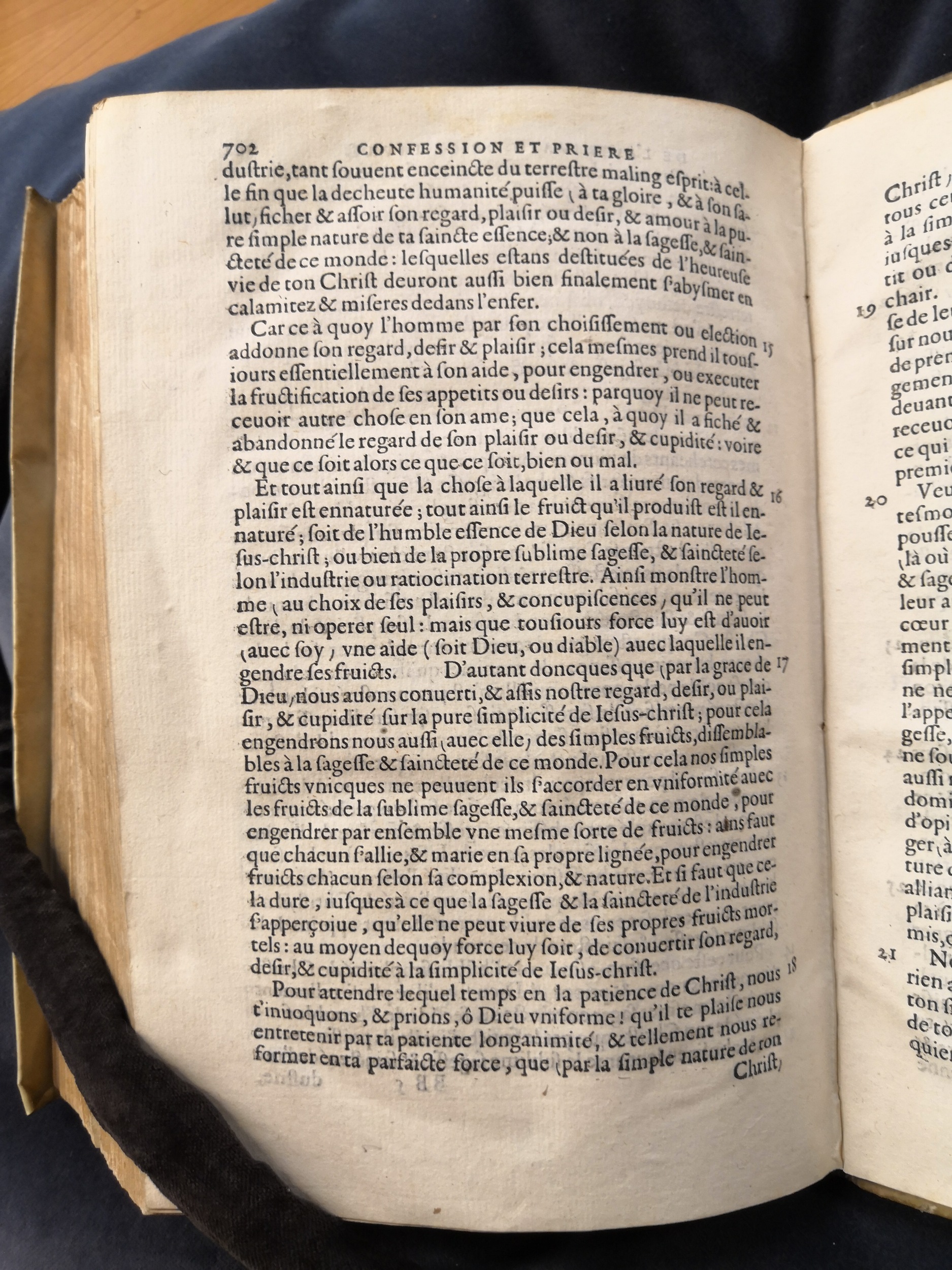 1581c. - Christophe Plantin - Le Livre des témoignages du Trésor caché au champ - Anvers Musée Plantin-Moretus