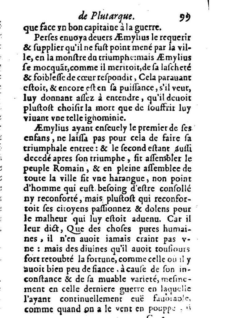 1611 - Pierre Rigaud - Trésor des vies de Plutarque - BM Lyon