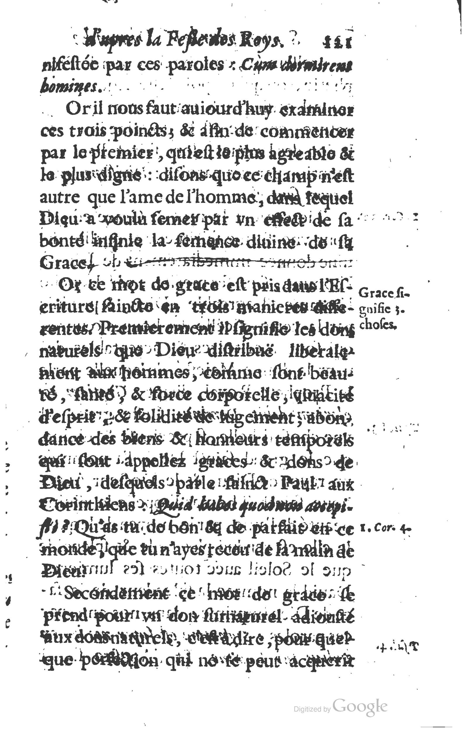 1629 - Manassés de Préaulx - Sermons ou Trésors de la piété chrétienne - BM Lyon