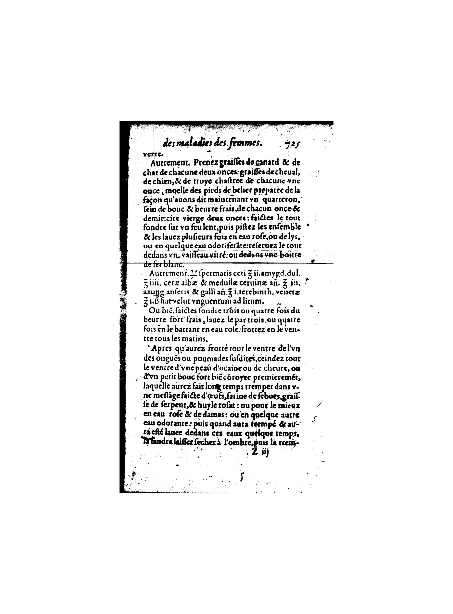 1587 - Jacques du Puis - Trésor des remèdes secrets pour les maladies des femmes - BnF