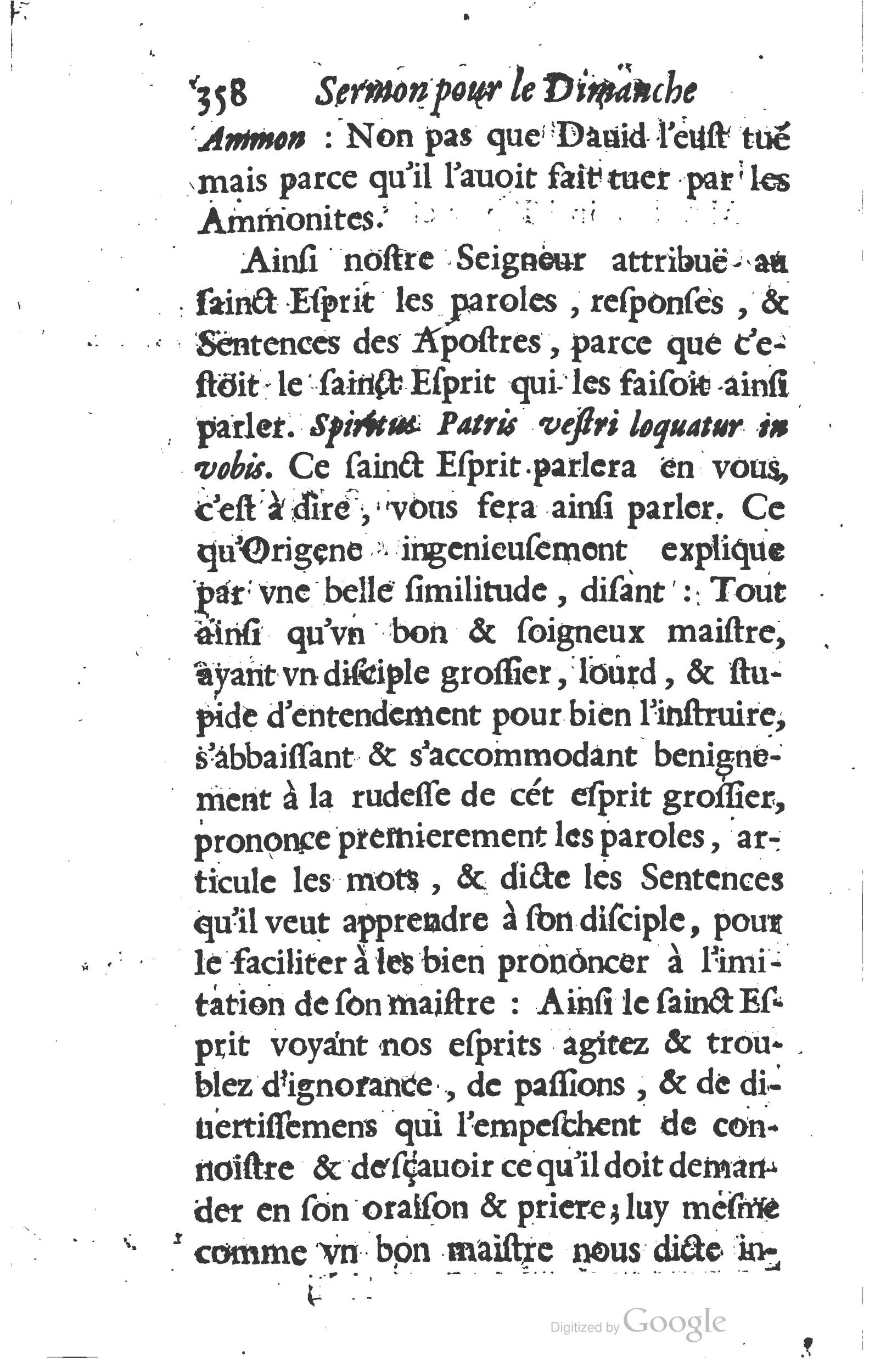 1629 - Manassés de Préaulx - Sermons ou Trésors de la piété chrétienne - BM Lyon