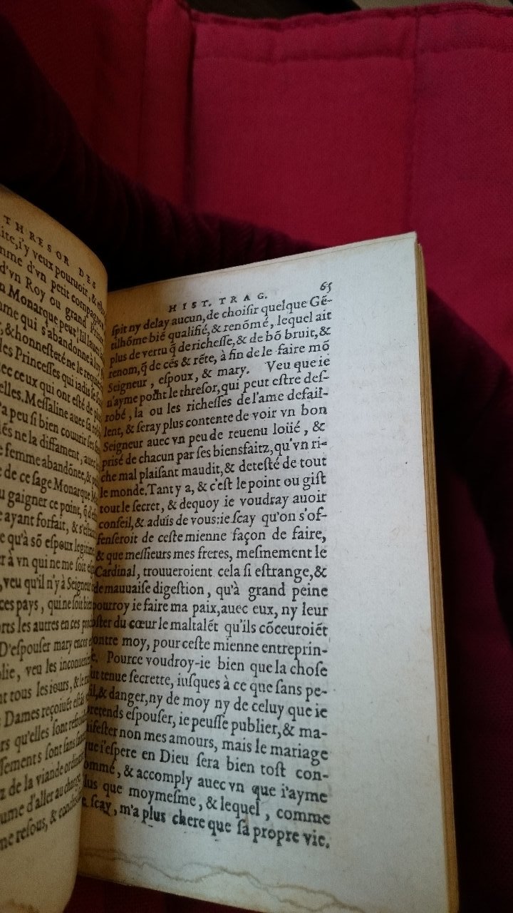 1581 - Pierre Le Voirier et Gervais Mallot - Trésor des histoires tragiques - BnF Richelieu