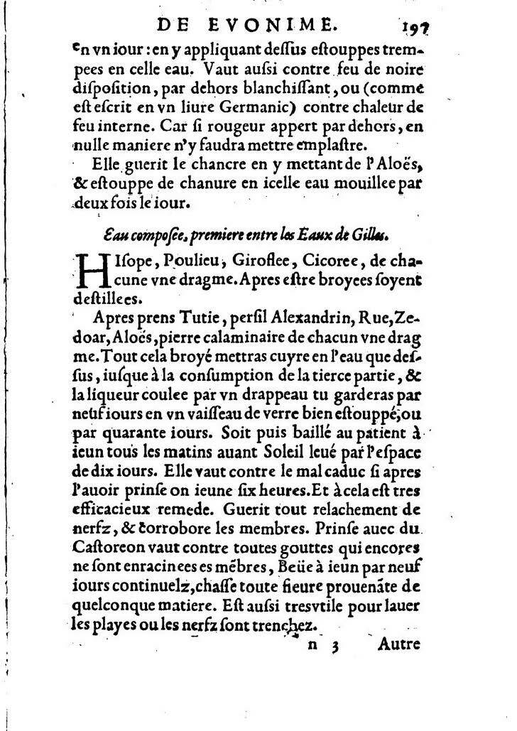 1559 - Veuve Balthazar Arnoullet et Antoine Vincent - Trésor d’Évonyme Philiatre - BM Lyon