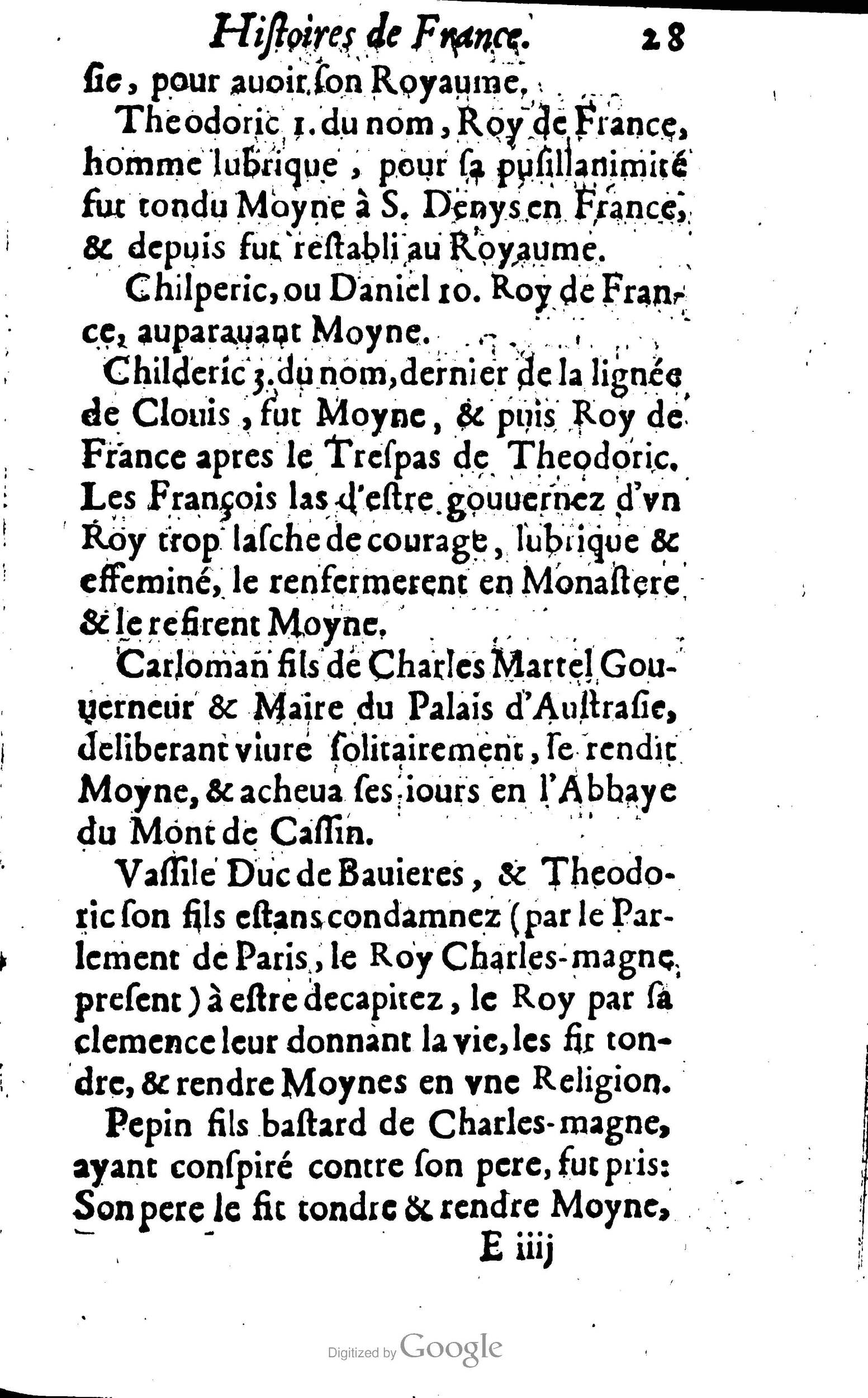 1638 - Jean Corrozet - Trésor des histoires de France - BM Lyon