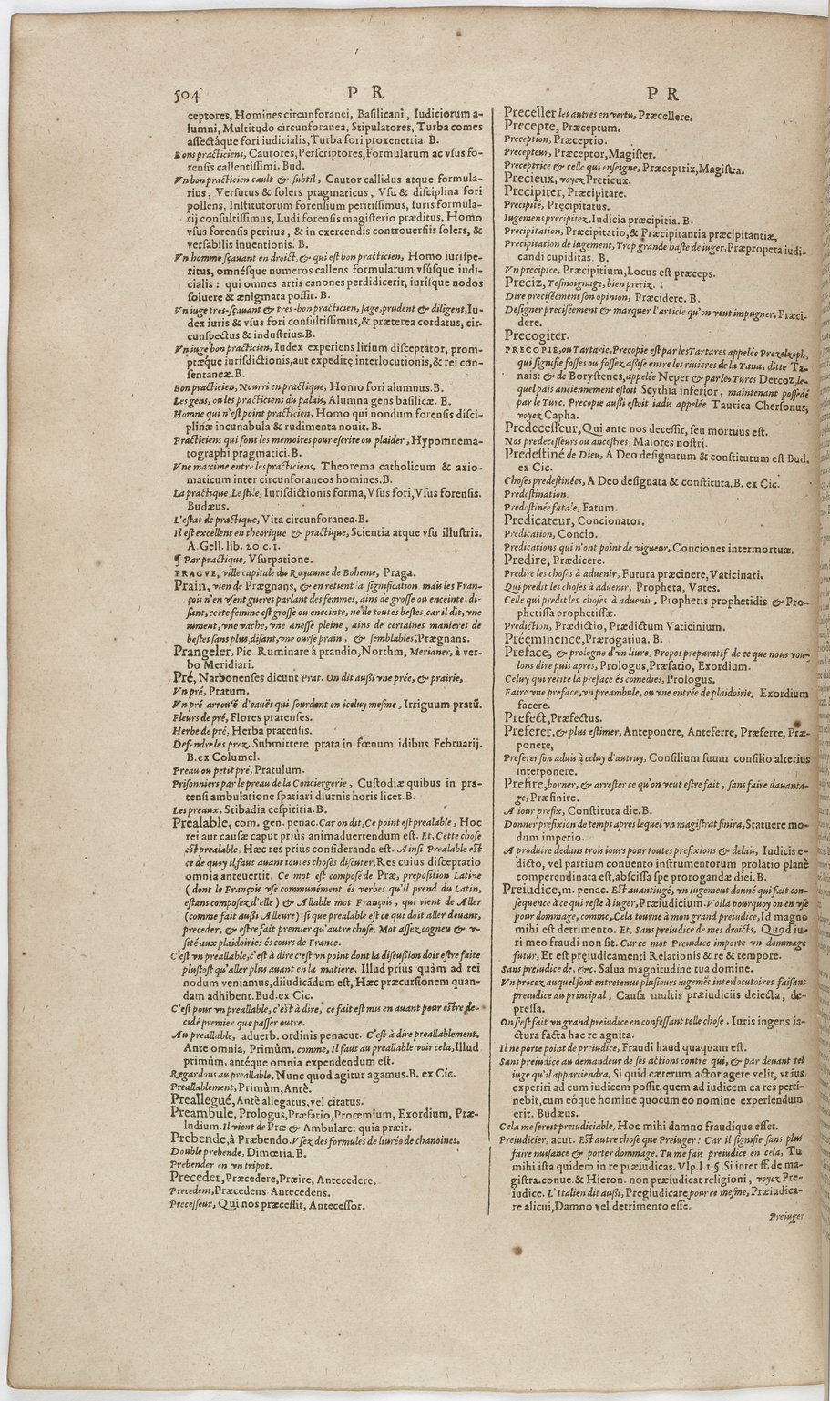 1606 - David Douceur - Trésor de la langue française - BnF