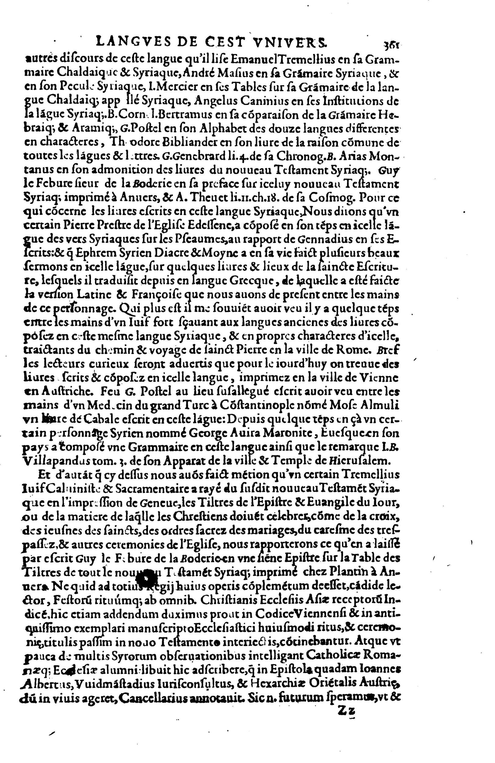 1619 - SHC - Trésor de l’histoire des langues de cet univers - BSB Munich