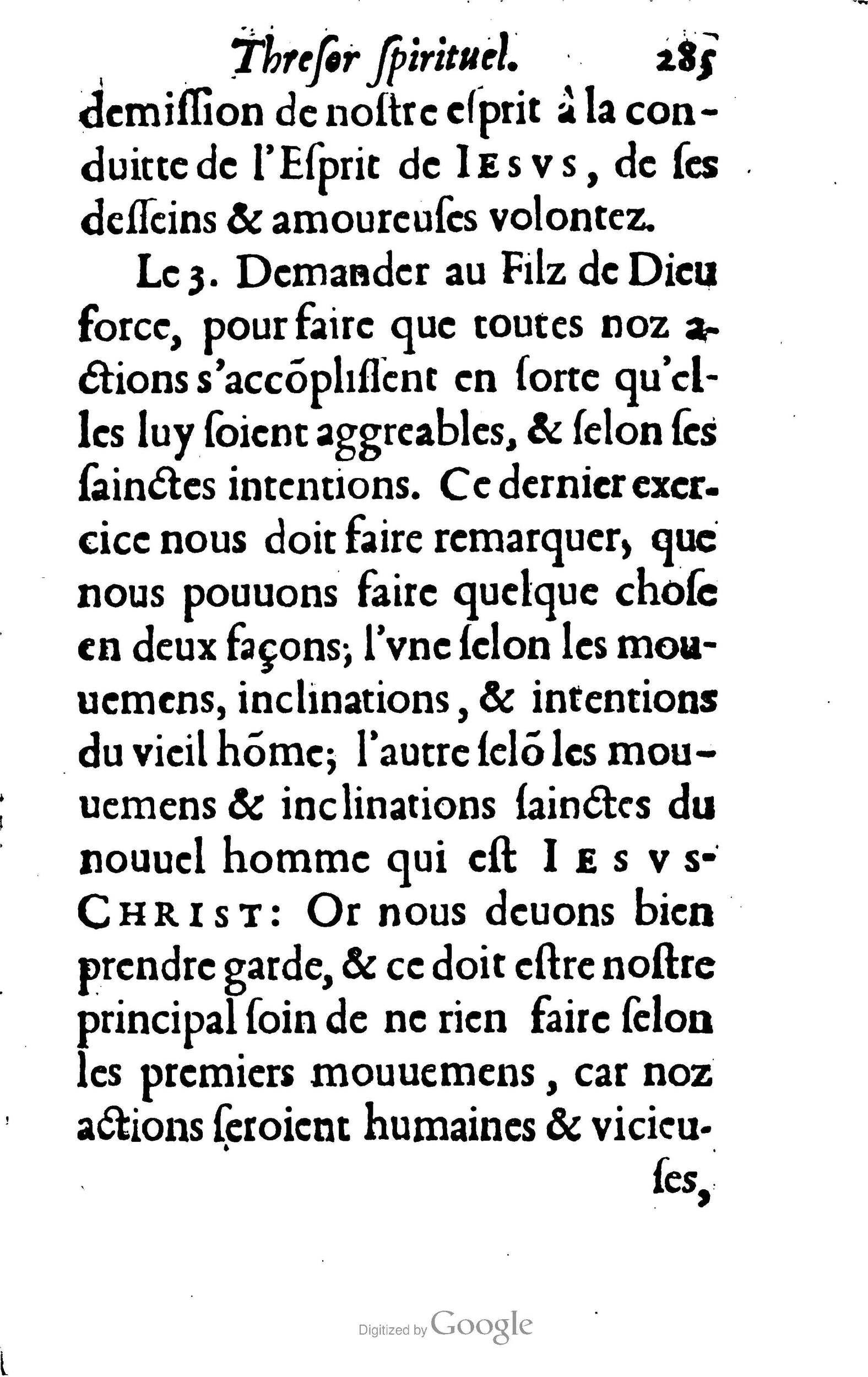 1633 - François Waudré - Trésor spirituel contenant les excellences du christianisme - BM Lyon