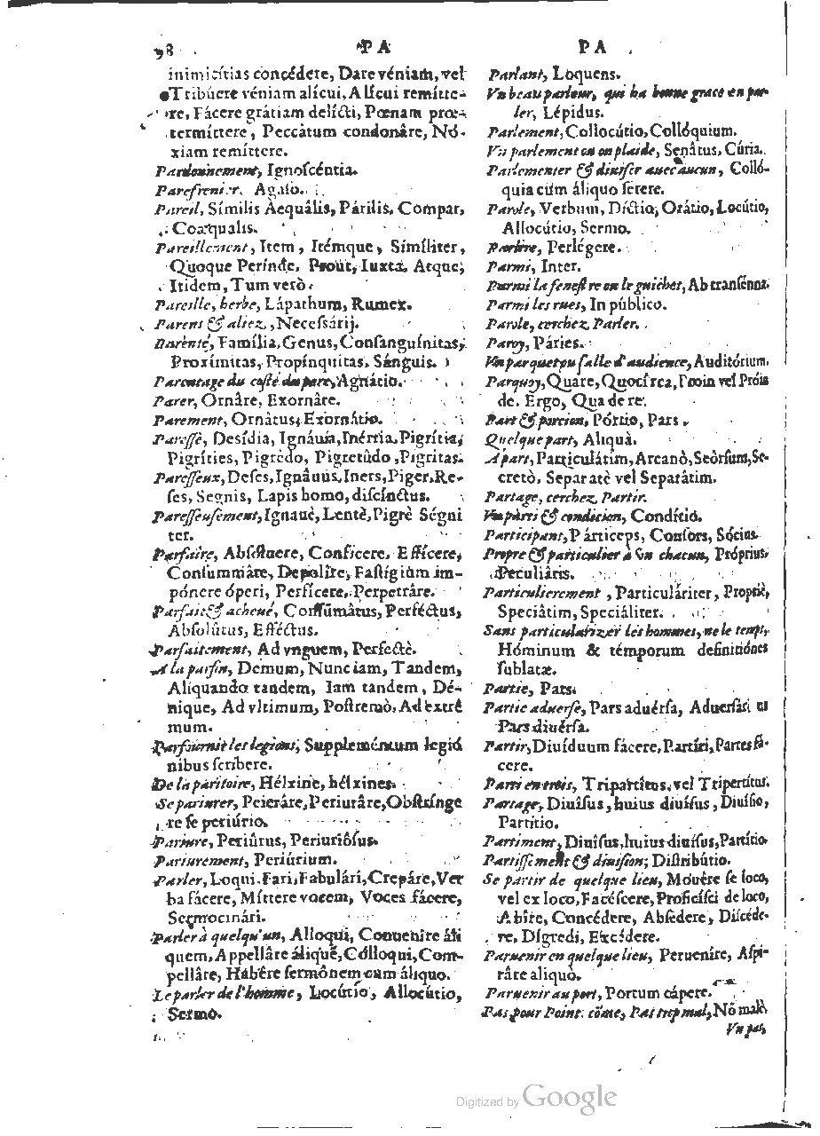 1564 - Henri Hylaire et Louis Cloquemin - Trésor des mots et traits français - BSB Munich