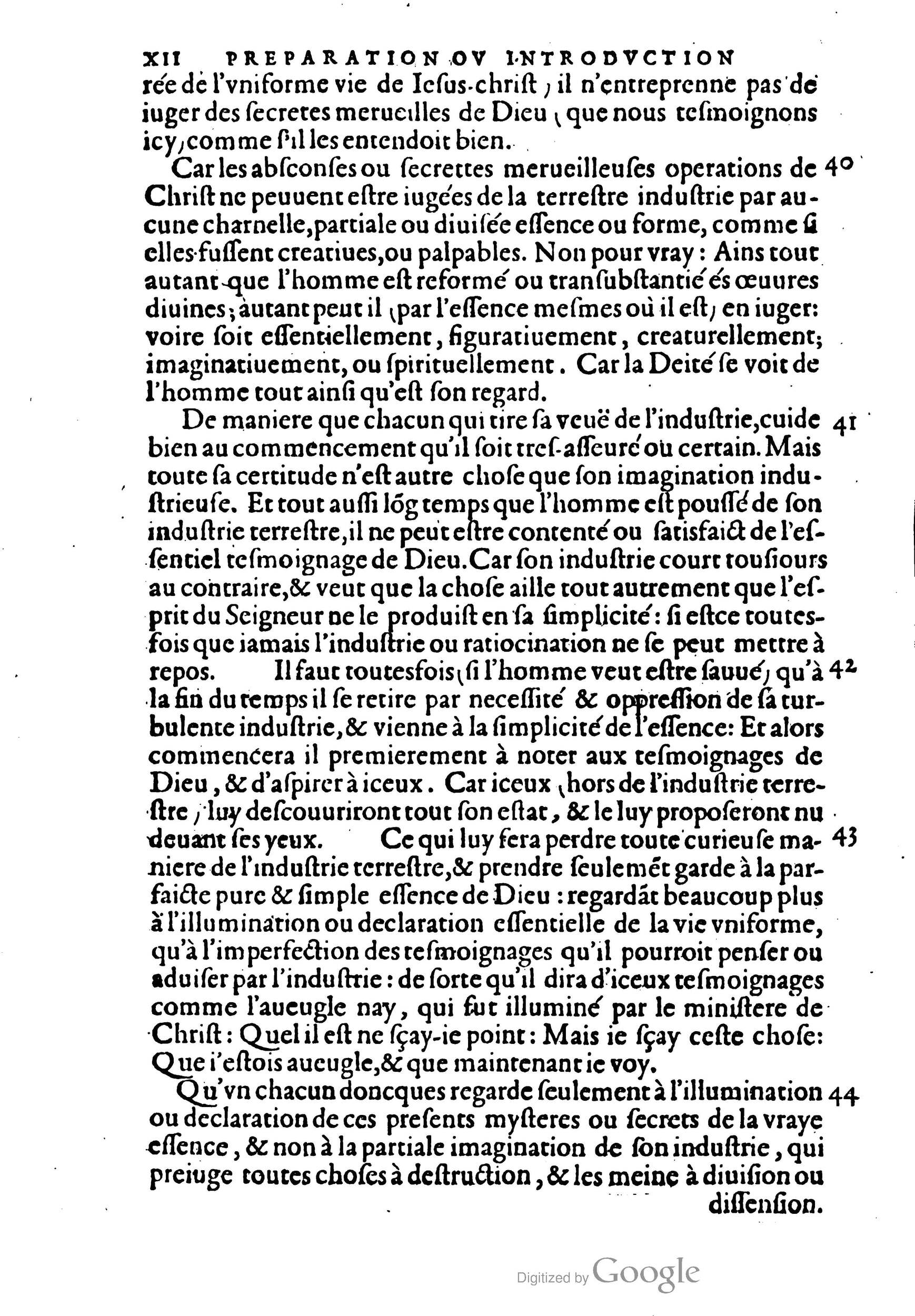 1581c. - Christophe Plantin - Le Livre des témoignages du Trésor caché au champ - Amsterdam