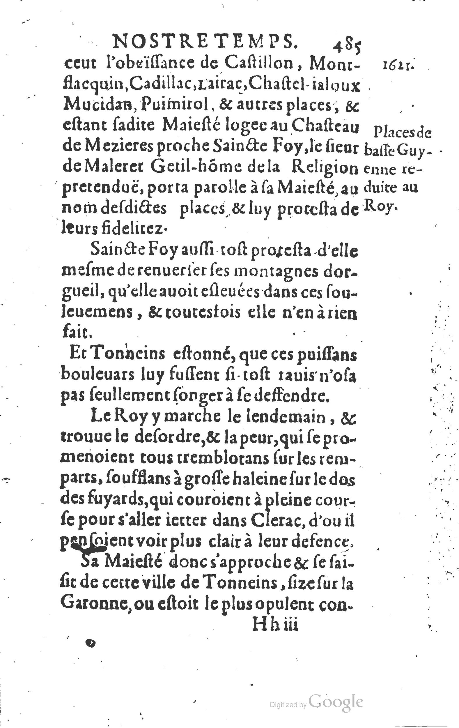 1624 - Joseph Bouillerot - Trésor de l’histoire générale de notre temps - BM Lyon 1624 - Joseph Bouillerot - Trésor de l’histoire générale de notre temps - BM Lyon