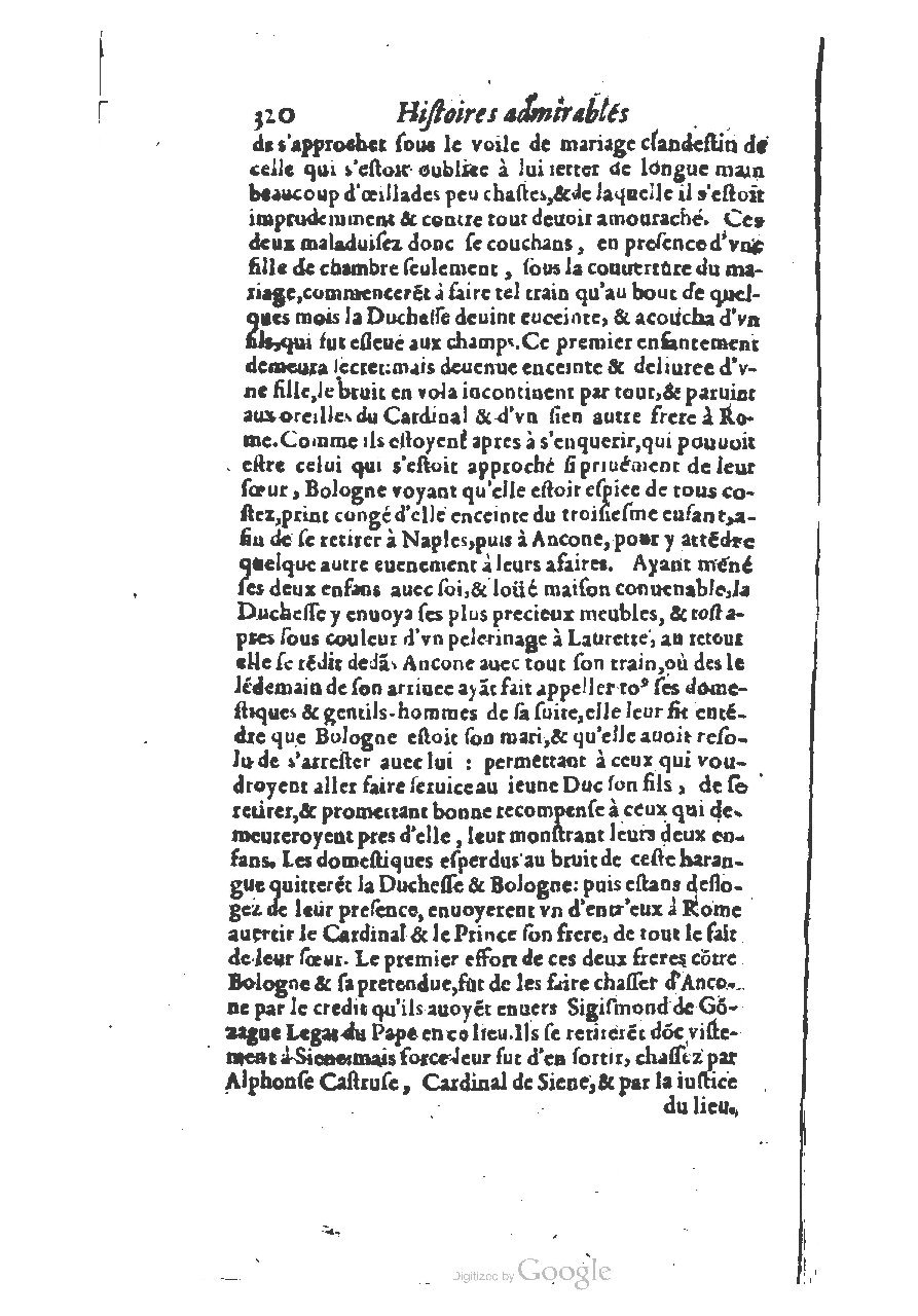 1610 - Paul Marceau - Trésor d’histoires admirables et mémorables - BSB Munich