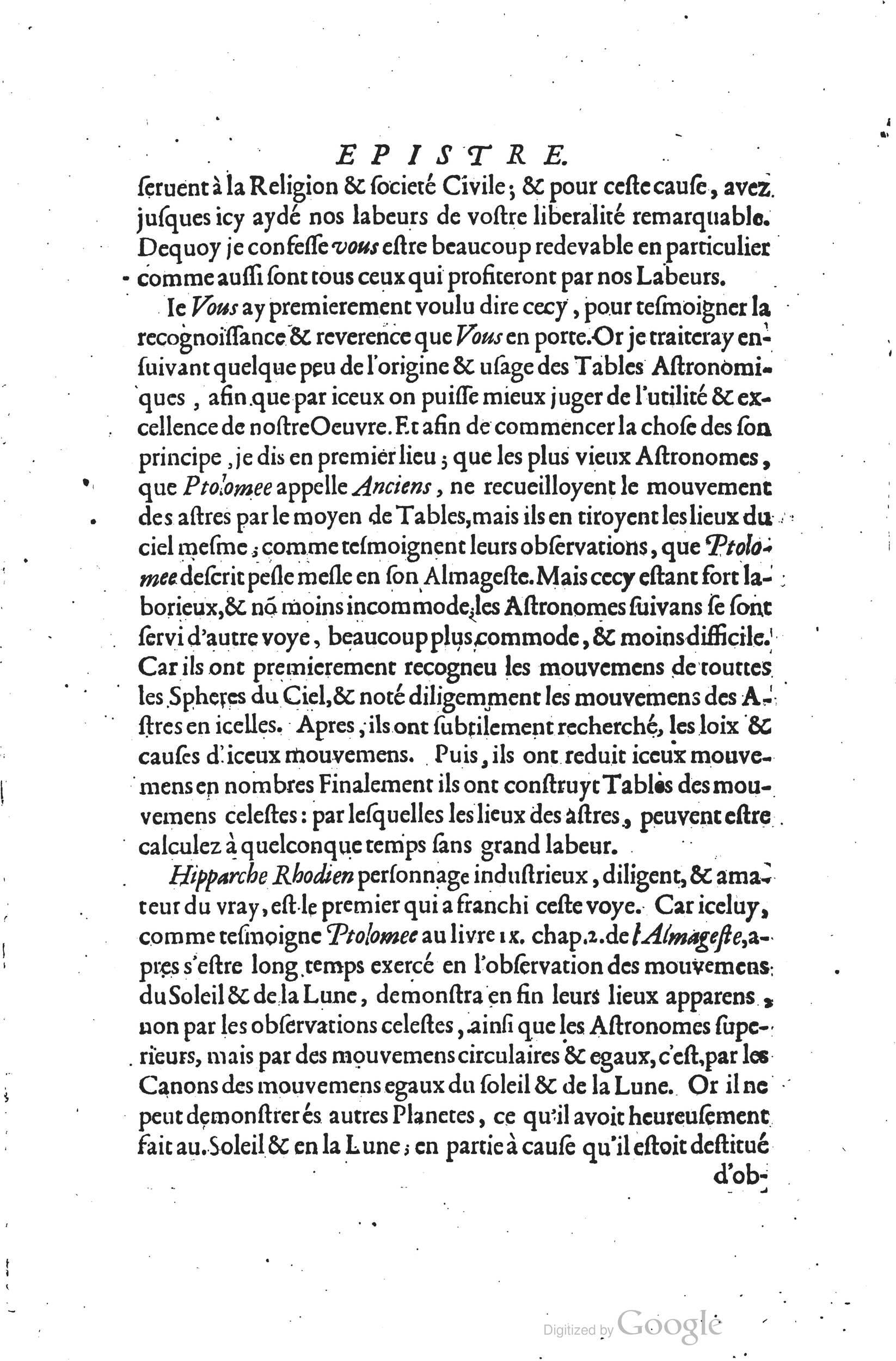 1634 - Zacharie Roman - Les Tables perpétuelles - Universiteit Leiden