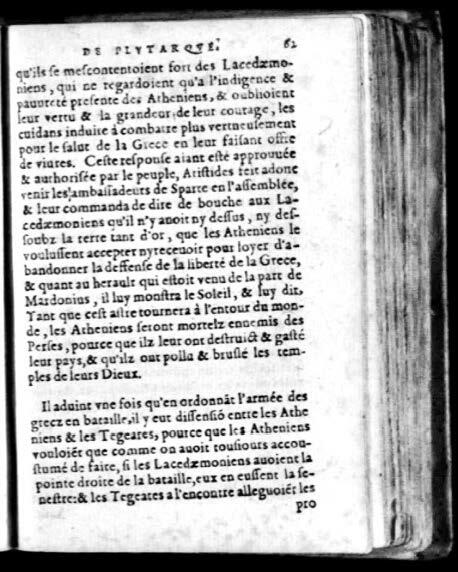 1574 - Benoît Rigaud - Trésor des vies de Plutarque - Avignon