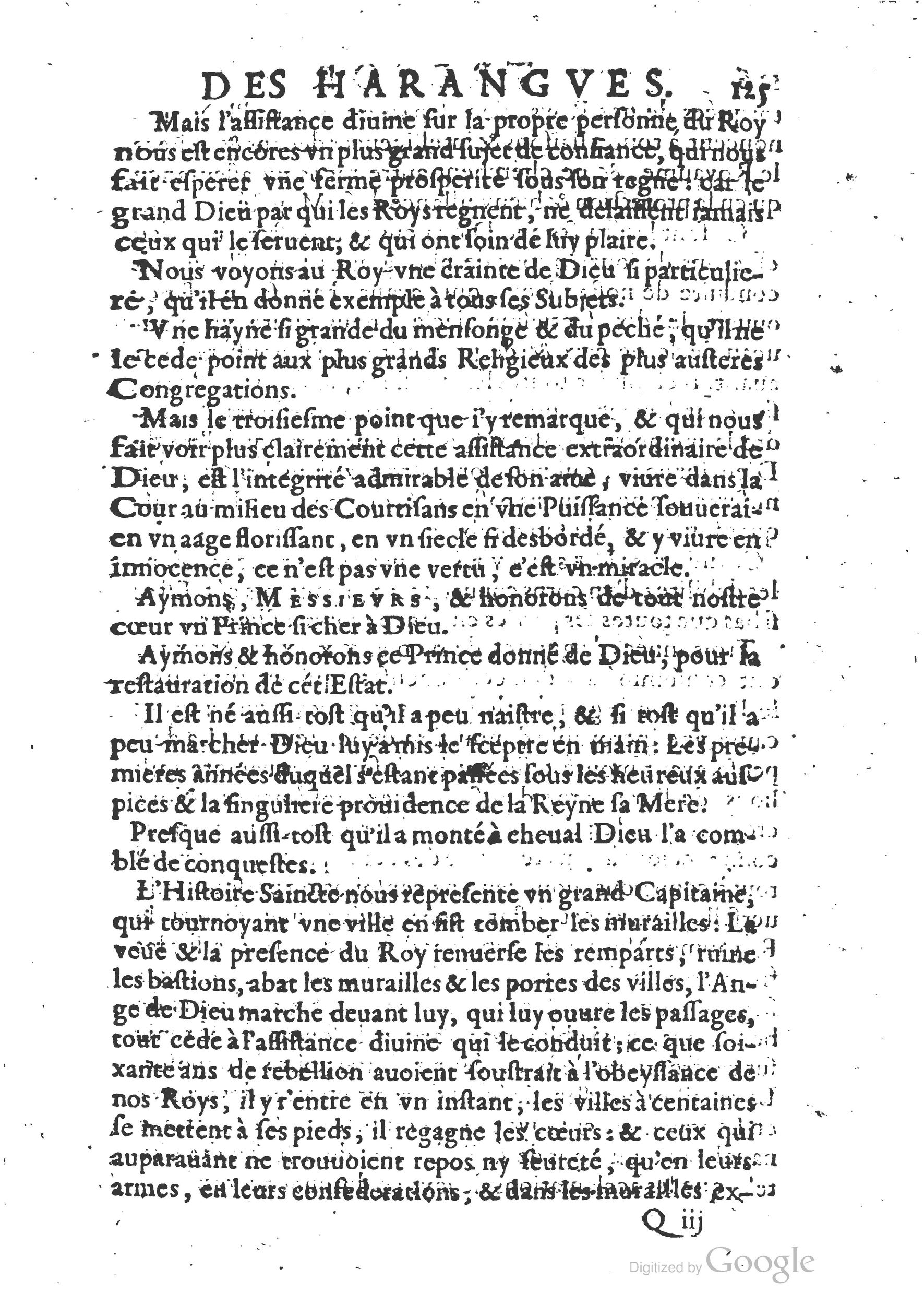 1654 - Michel Bobin - Trésor des harangues, remontrances et oraisons funèbres - BM Lyon