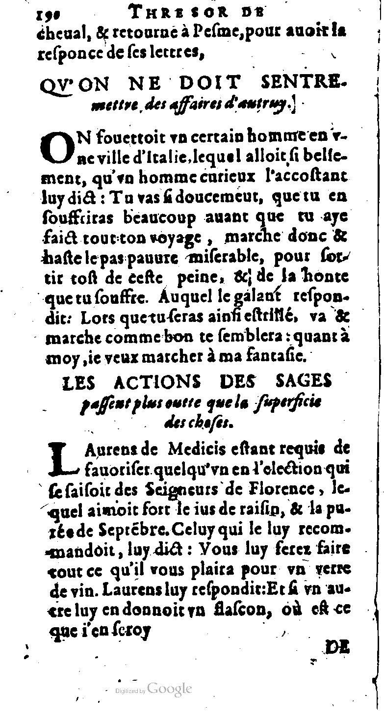 1616 - Balthazar Bellère - Trésor des récréations - NK ČR Prague