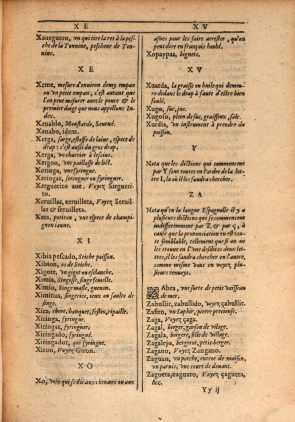1607 - Marc Orry - Trésor des deux langues espagnole et française (Première et Seconde parties) - ÖNB Wien 1607 - Marc Orry - Trésor des deux langues espagnole et française (Première et Seconde parties) - ÖNB Wien