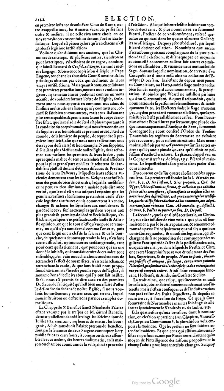 1629 - Veuve Nicolas Buon - Trésor du droit français (21754 T. 1) - BM Lyon