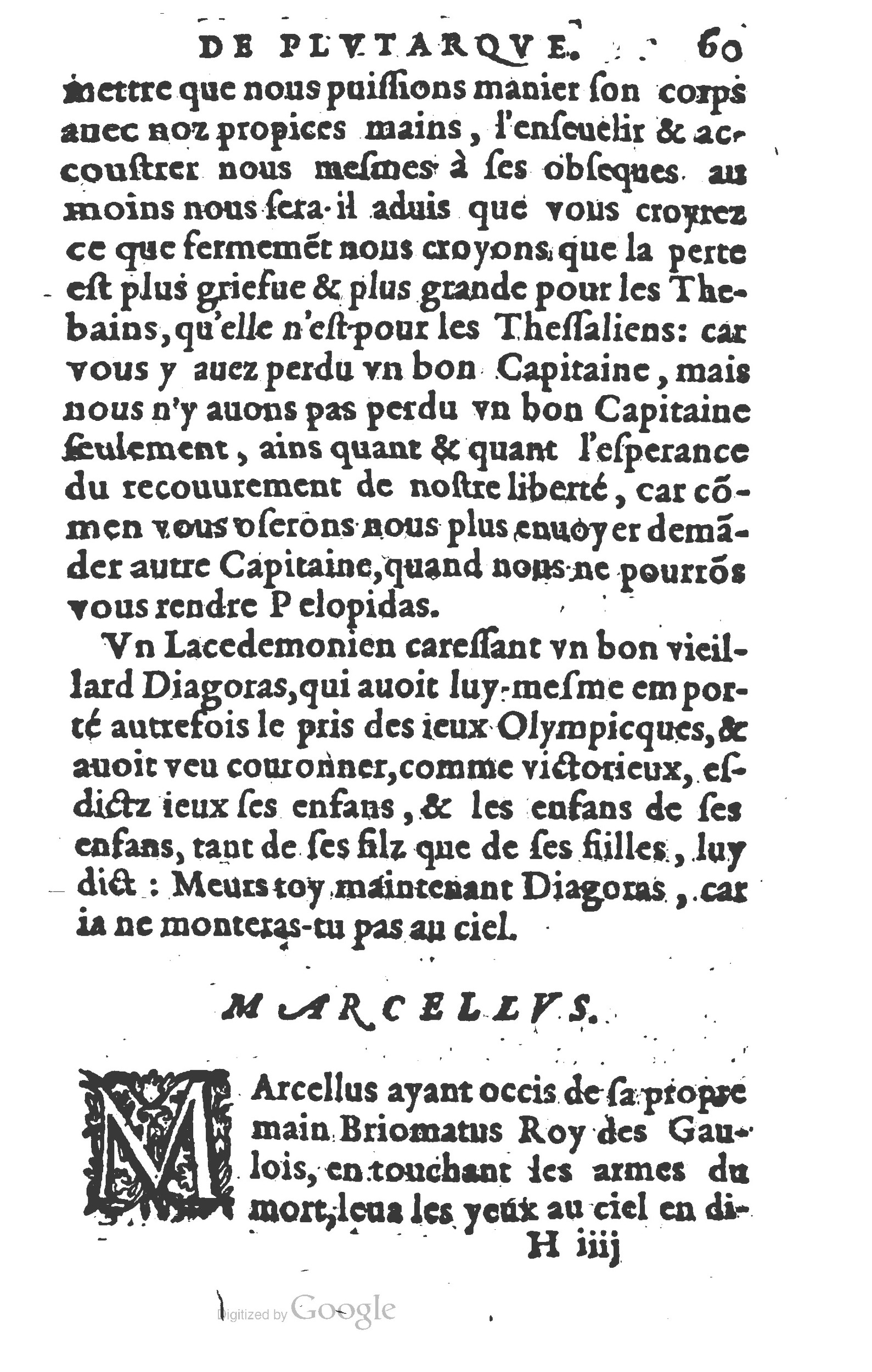 1577 - Claude Micard - Trésor des vies de Plutarque - BSB Munich