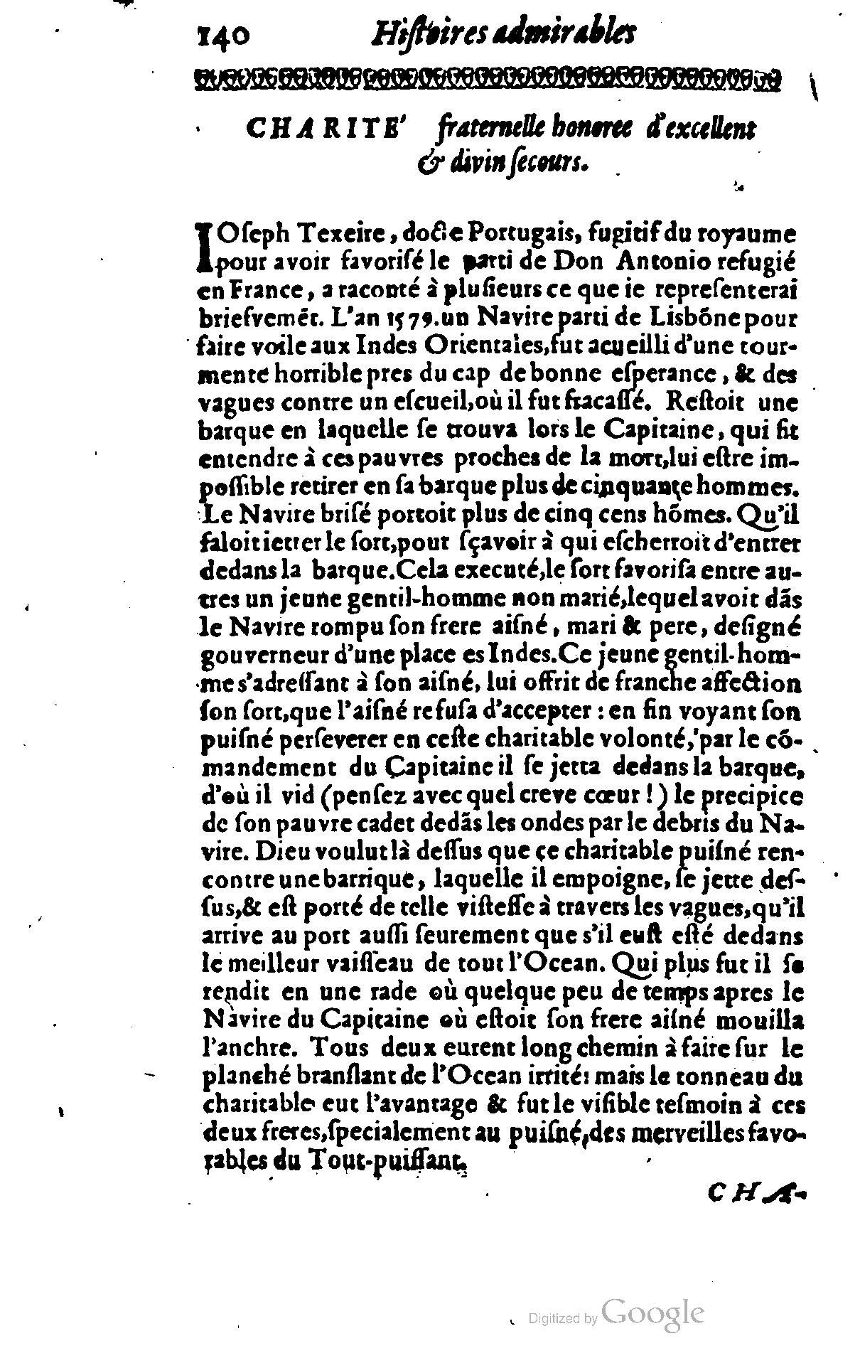 1628 - Jacques Crespin - Trésor d’histoires admirables et mémorables - BSB Munich