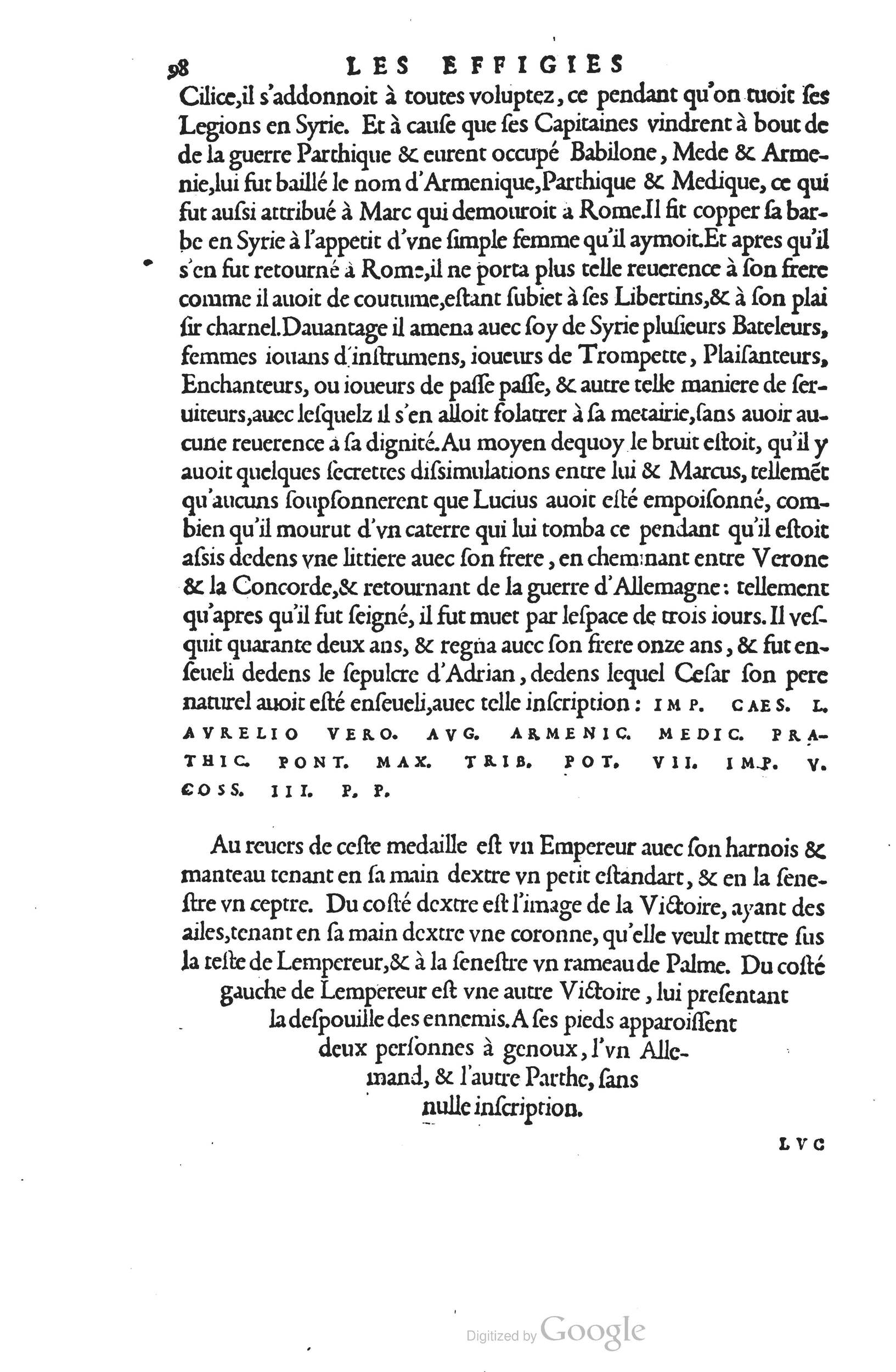 1553 - Jacopo Strada et Thomas Guérin - Épitome du Trésor des antiquités - Prague