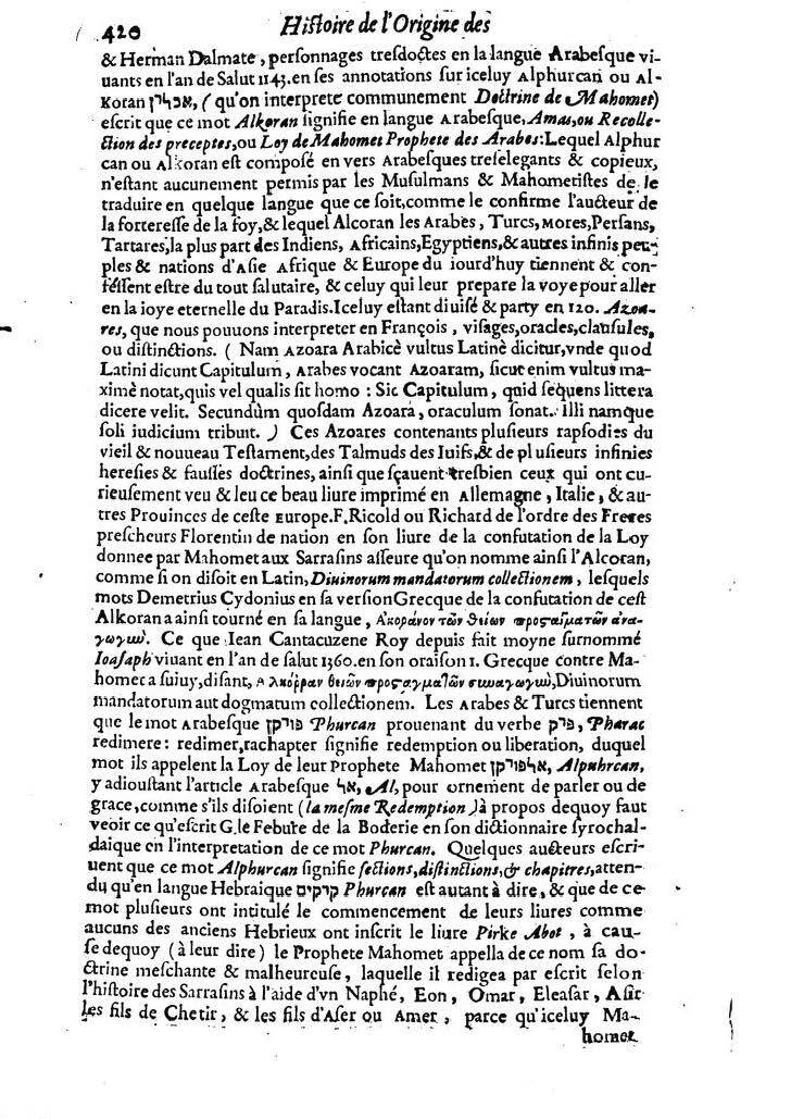 1613 - Matthieu Berjon - Trésor de l’histoire des langues de cet univers - BM Lyon