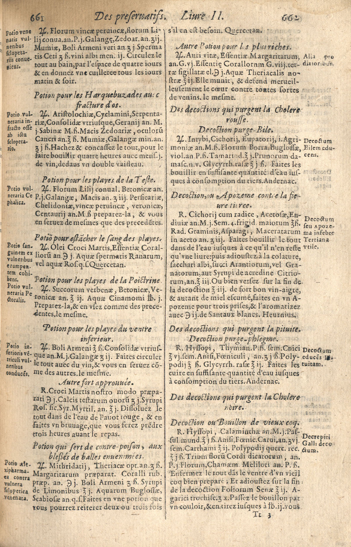 1610 - Étienne Gamonet - Grand Trésor ou dispensaire - CESR Tours