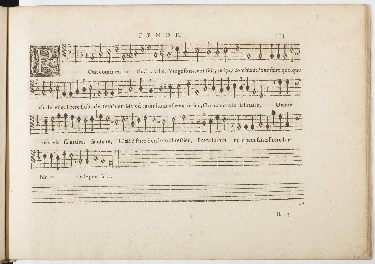 1594 - Paul Marceau - Trésor de musique d&#039;Orlande de Lassus, Superius, Bassus, Tenor, Quinta pars - BnF