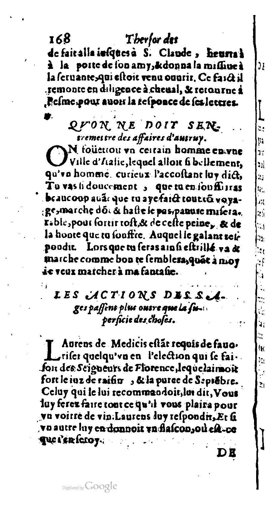 1611 - Romain de Beauvais - Trésor des récréations - BM Lyon 1611 - Romain de Beauvais - Trésor des récréations - BM Lyon