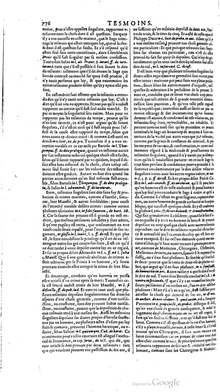 1629 - Veuve Nicolas Buon - Trésor du droit français (21754 T. 3) - BM Lyon